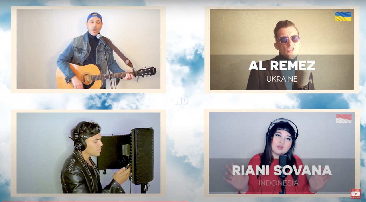 Riani Sovana Wakili Indonesia Dalam Lagu Kolaborasi 40 Negara