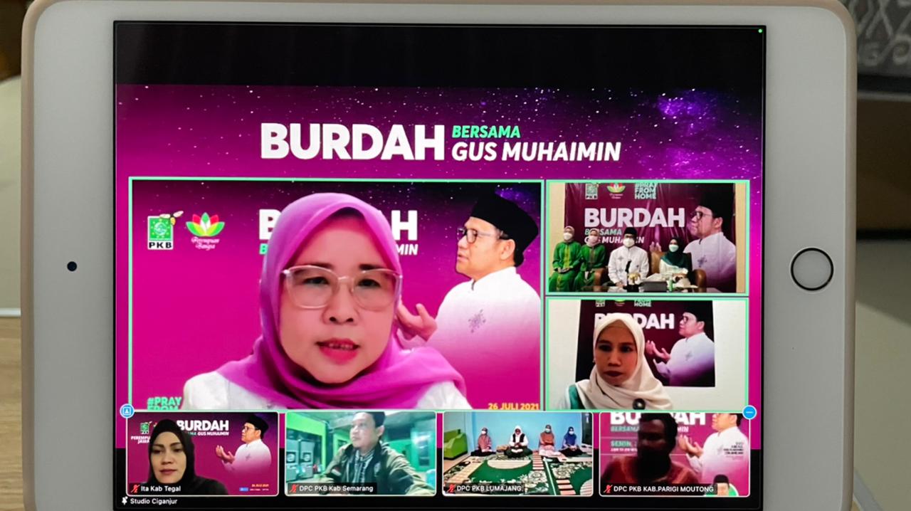 Upaya batin melalui doa bersama dillakukan agar pandemi Covid-19 hilang dari tanah air.