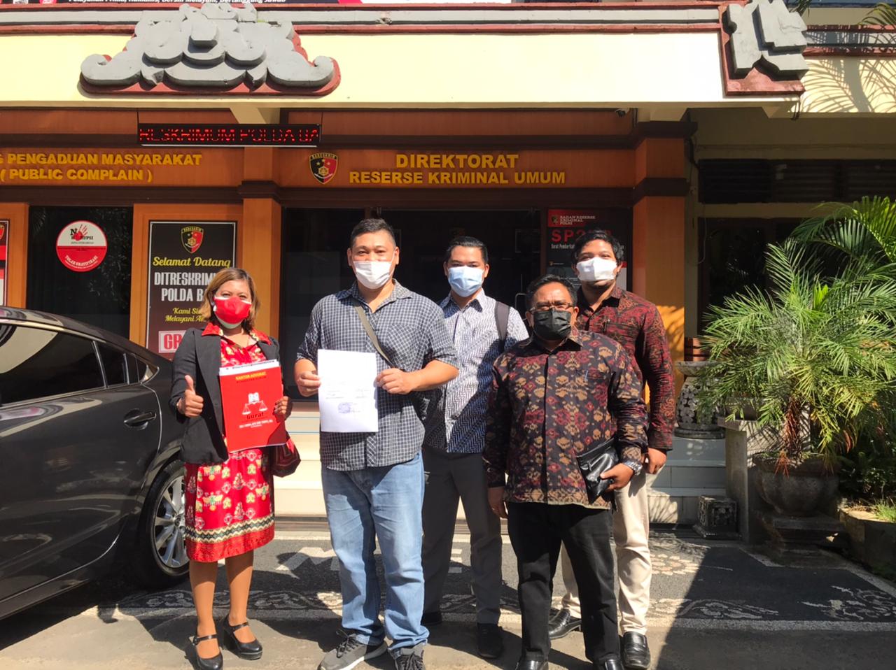 Pino Bahari Laporkan Ketua Pertina Bali ke Polda