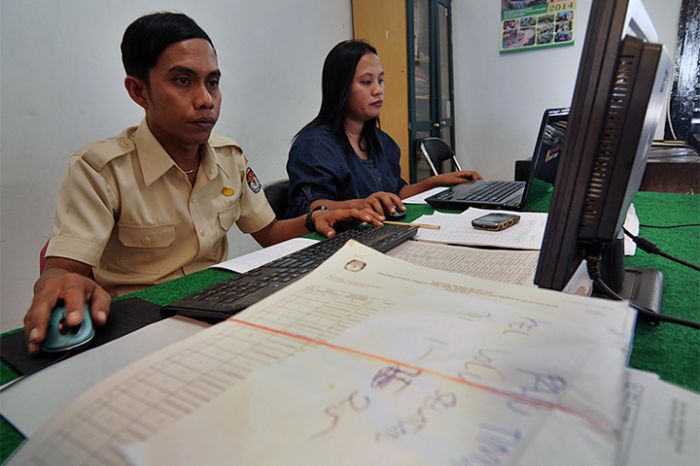 Ilustrasi layanan dukcapil