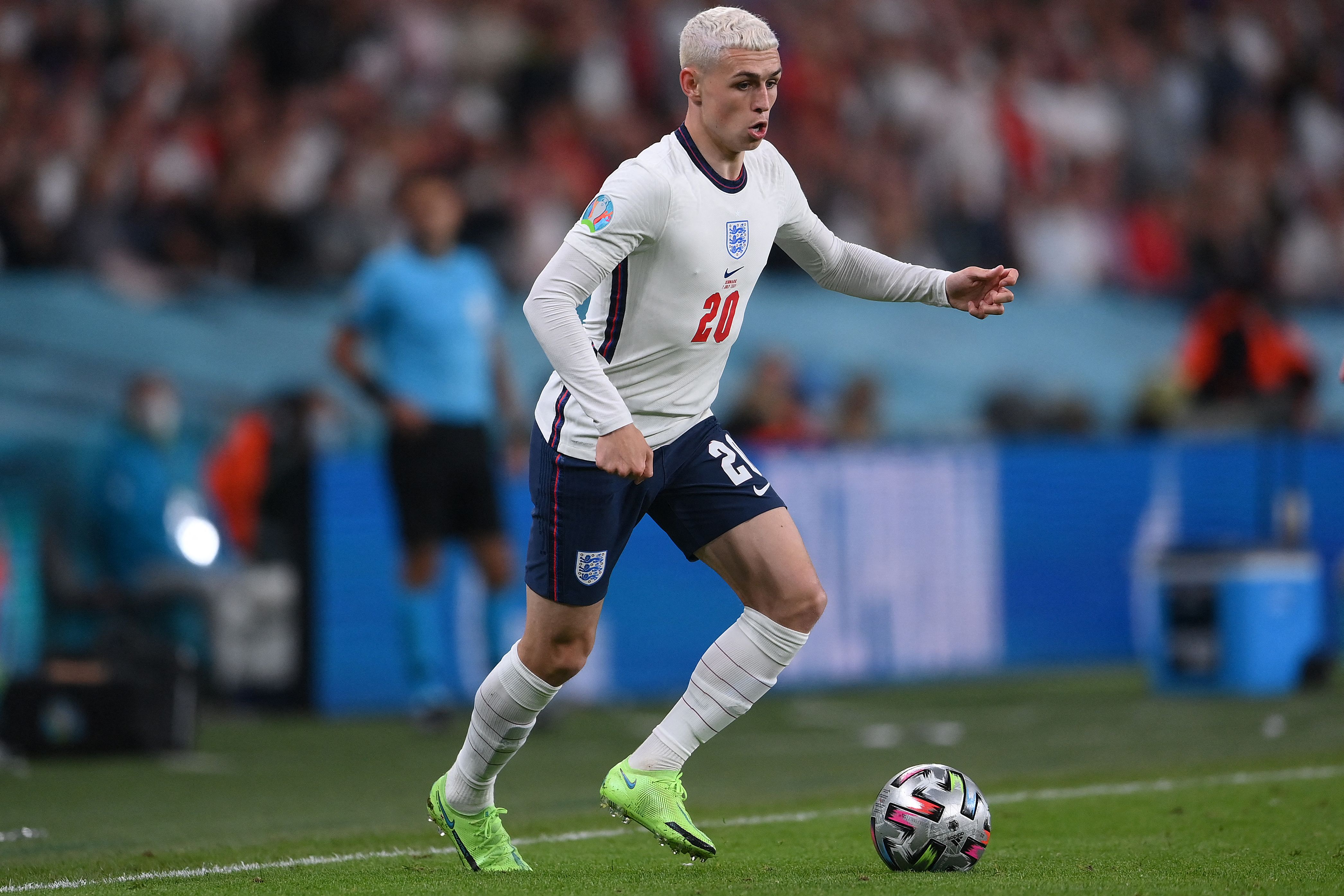 Gelandang timnas Inggris Phil Foden