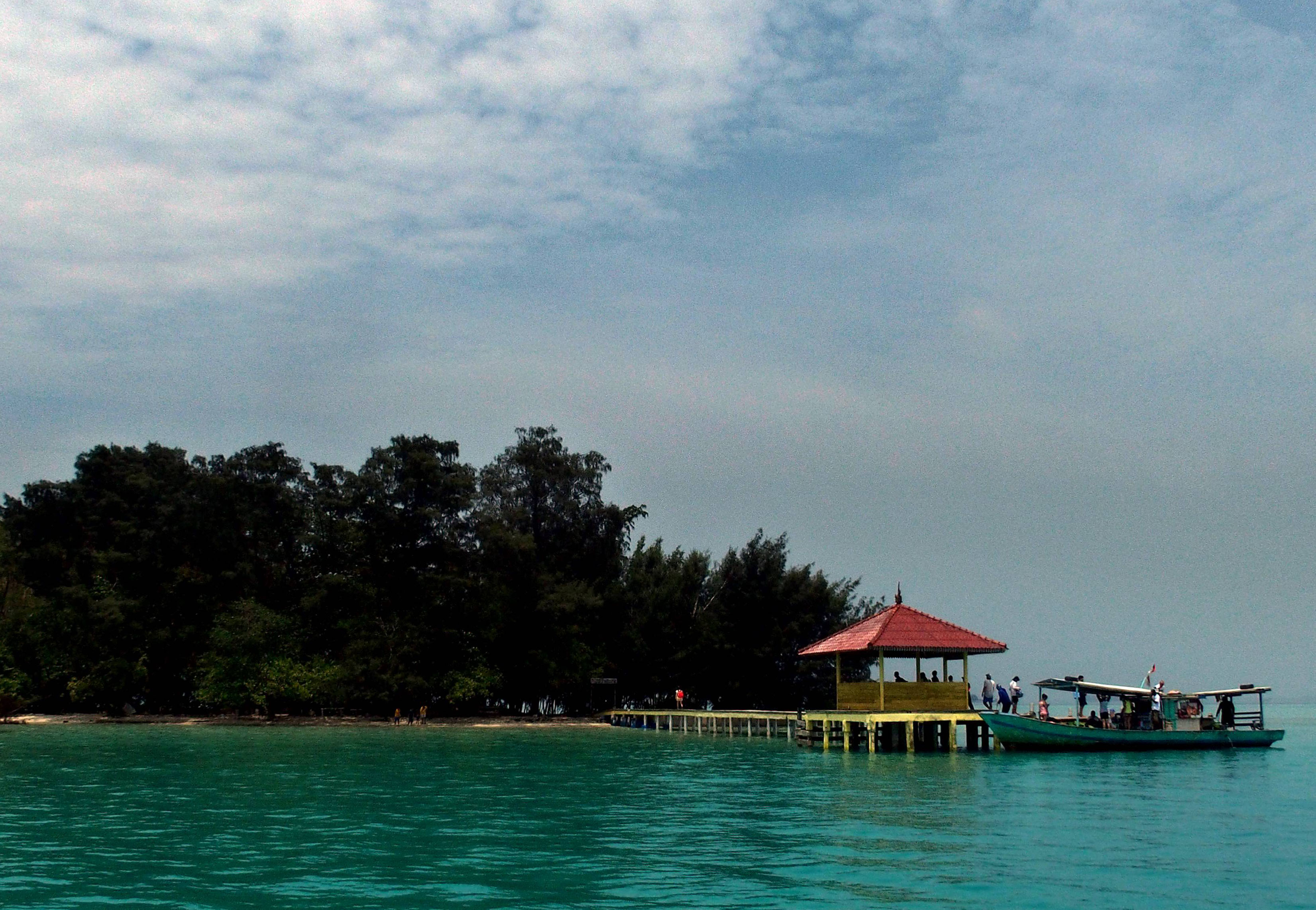 Salah satu tempat wisata di Kepulauan Seribu