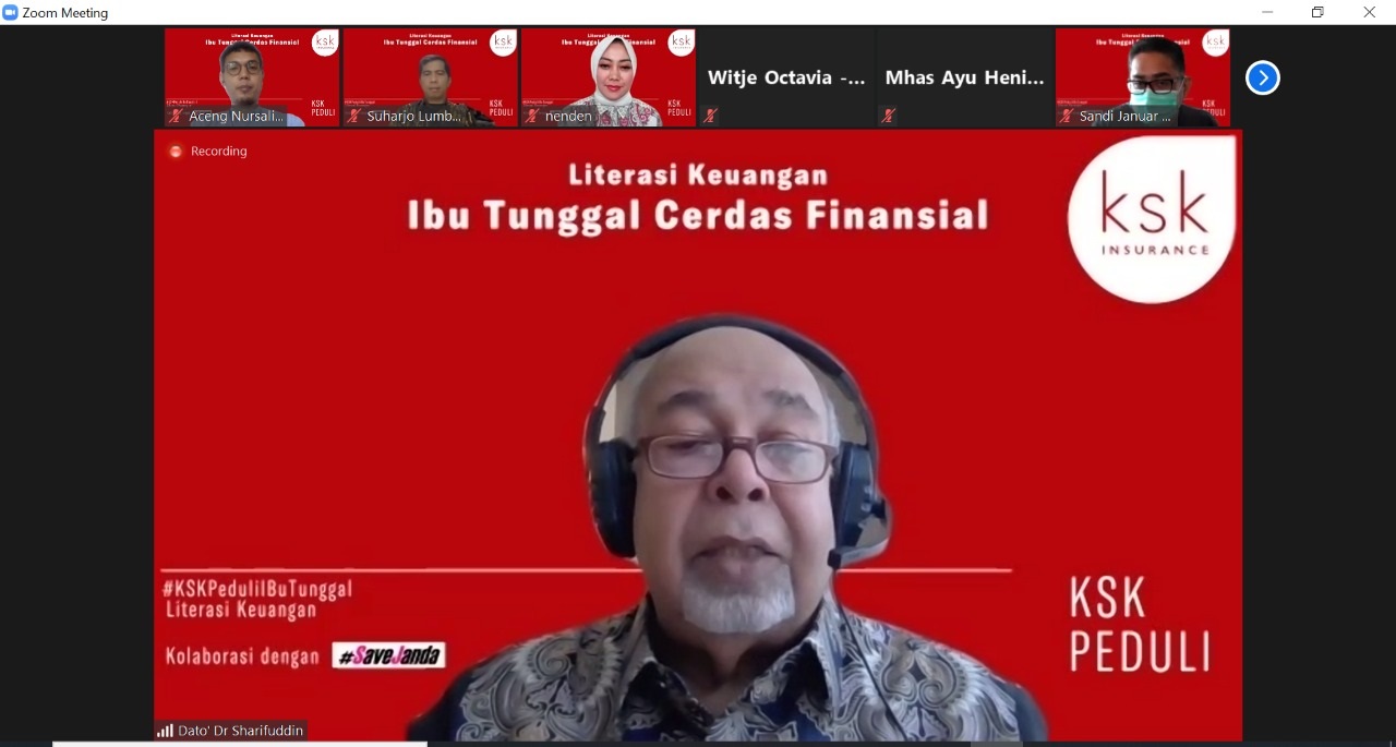 President Director PT KSK Insurance Indonesia Dato' DR. Sharifuddin Wahab 