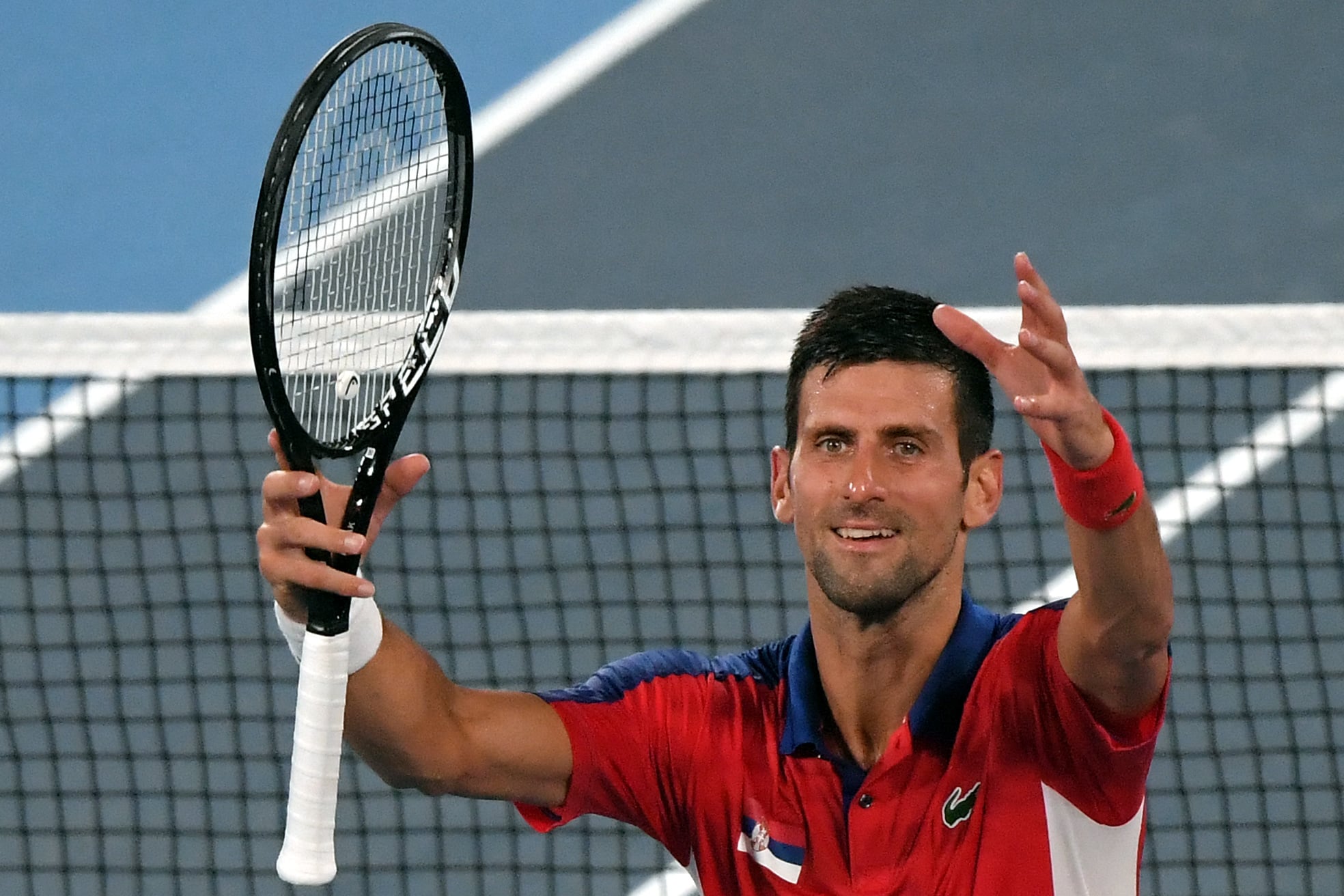 Petenis Serbia Novak Djokovic 