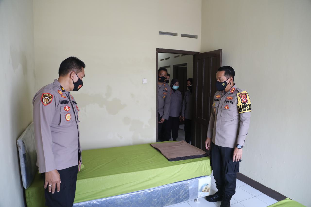 Polresta Tasikmalaya Siapkan Asrama Perwira untuk Isoman
