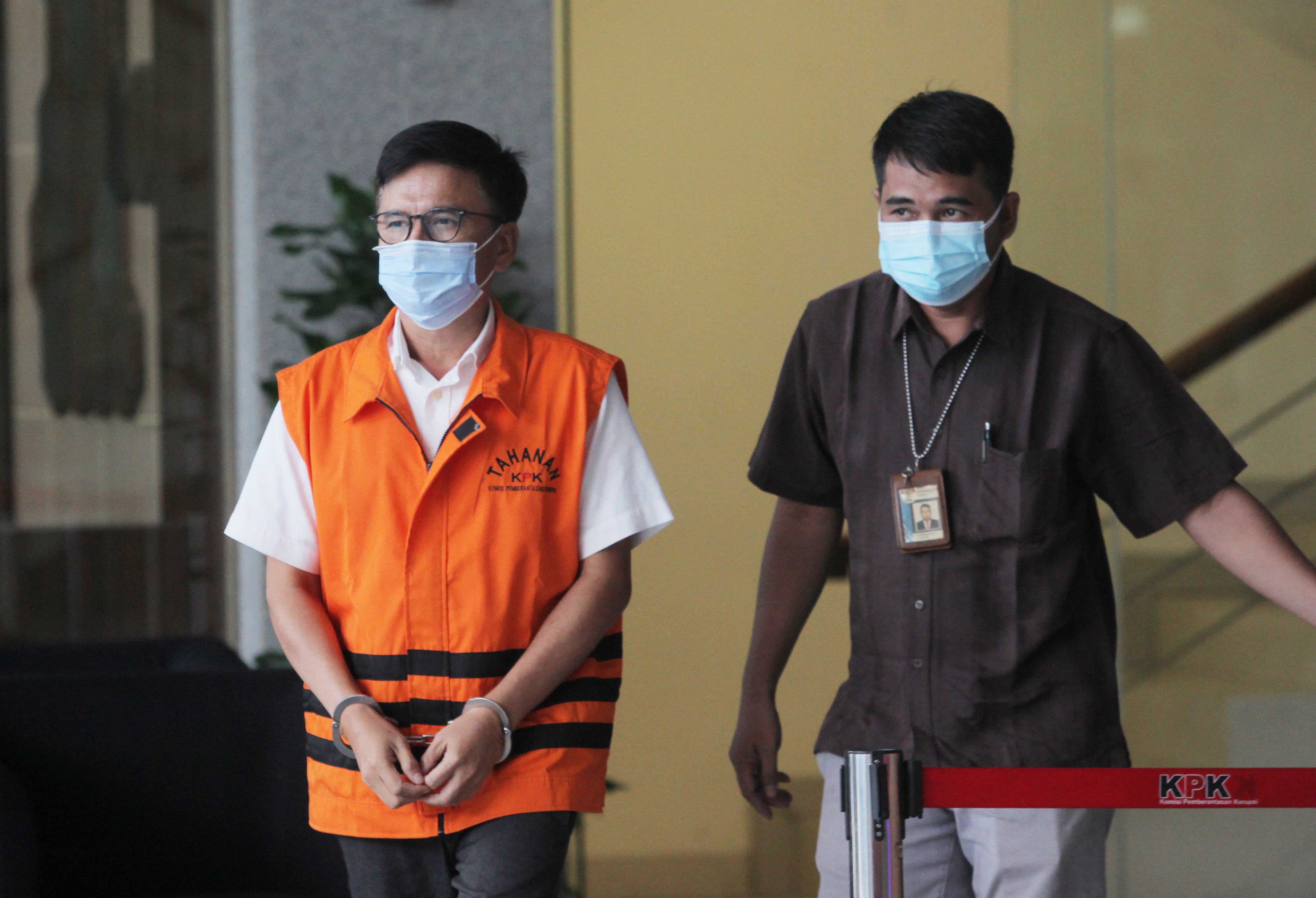 Mantan Direktur Utama Perumda Pembangunan Sarana Jaya DKI Yoory Corneles Pinontoan