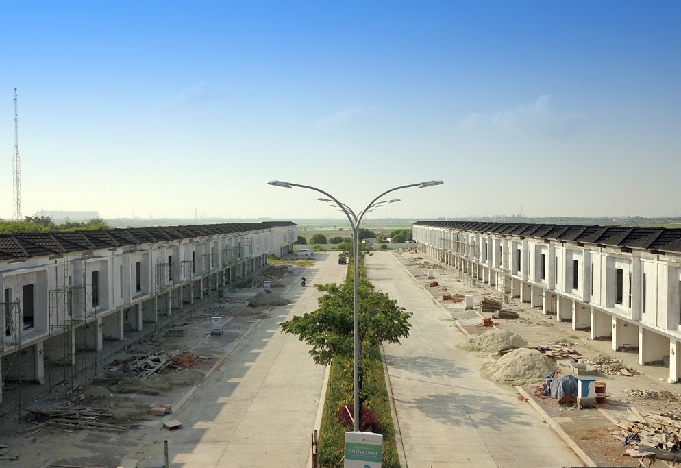 Salah satu proyek properti yang sedang digarap PT Modernland Realty Tbk. 