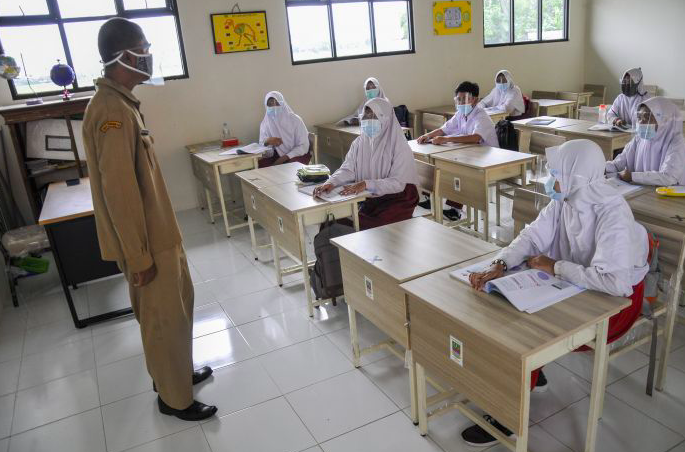 Sekolah Tatap Muka di Sumsel Hanya di Wilayah Zona Kuning dan Hijau