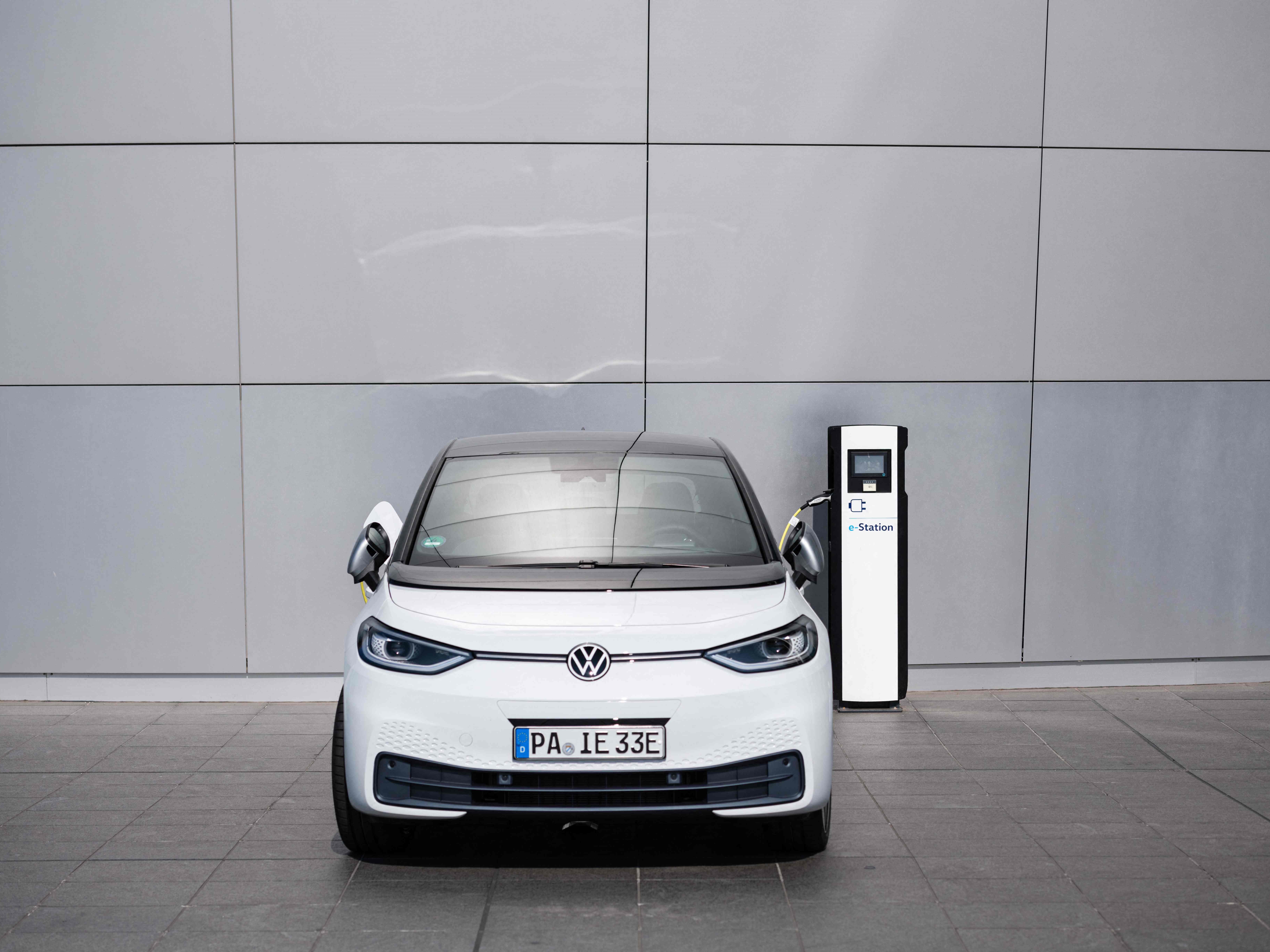 Mobil listrik Volkswagen ID.3.