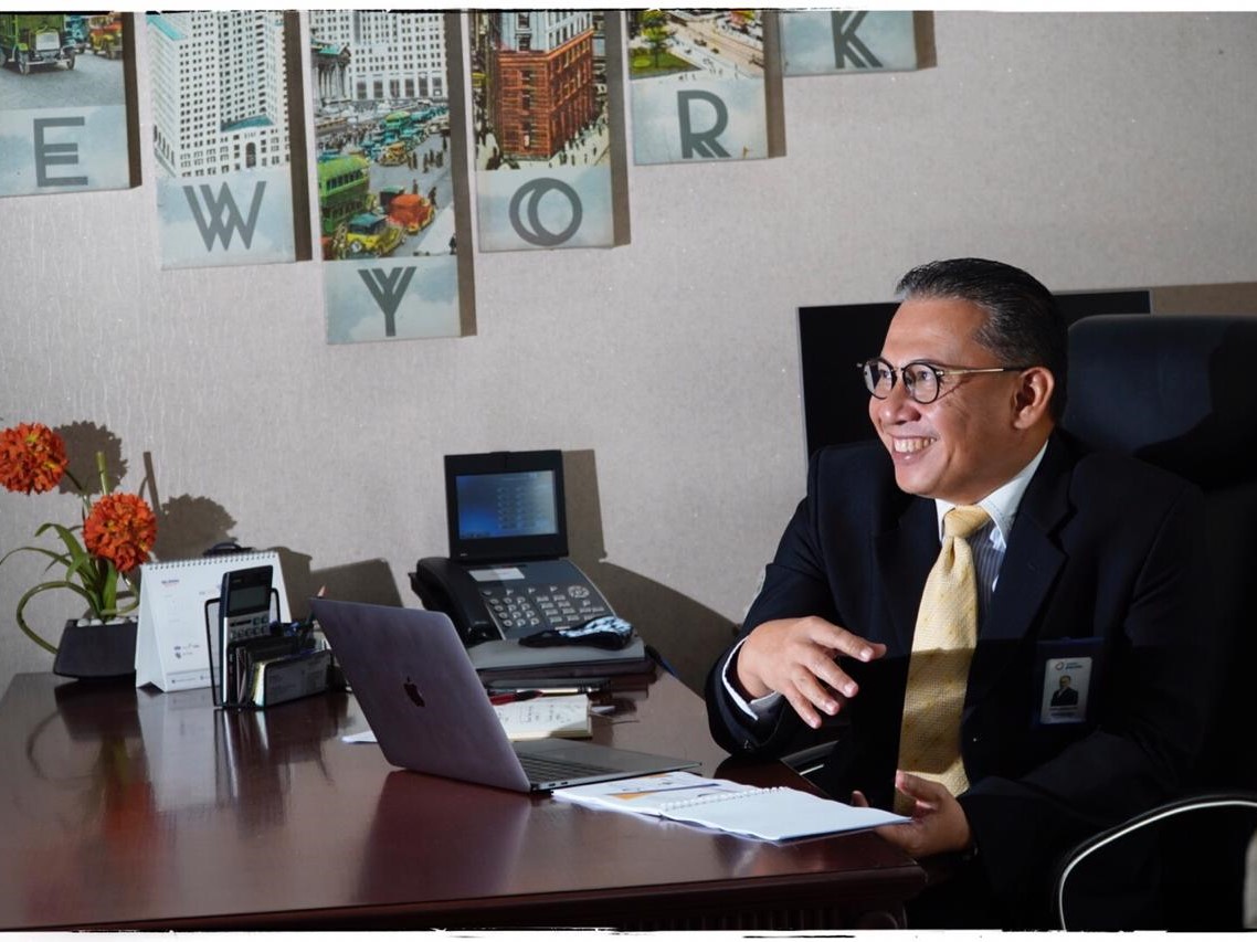 Direktur Bisnis Strategis PT Asuransi Jasa Indonesia Syah Amondaris.