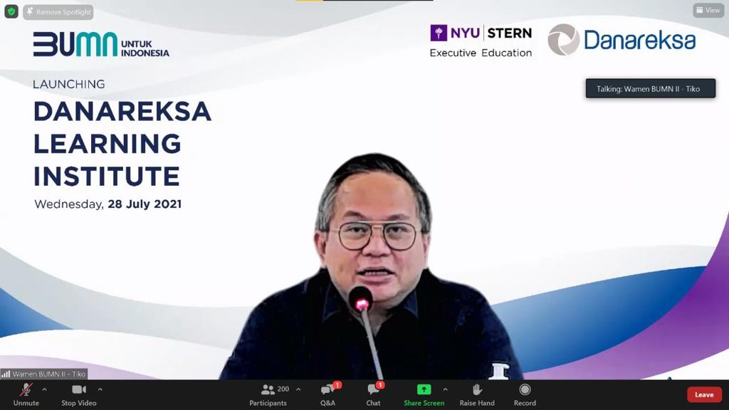 Wakil Menteri BUMN II Kartika Wirjoatmodjo.