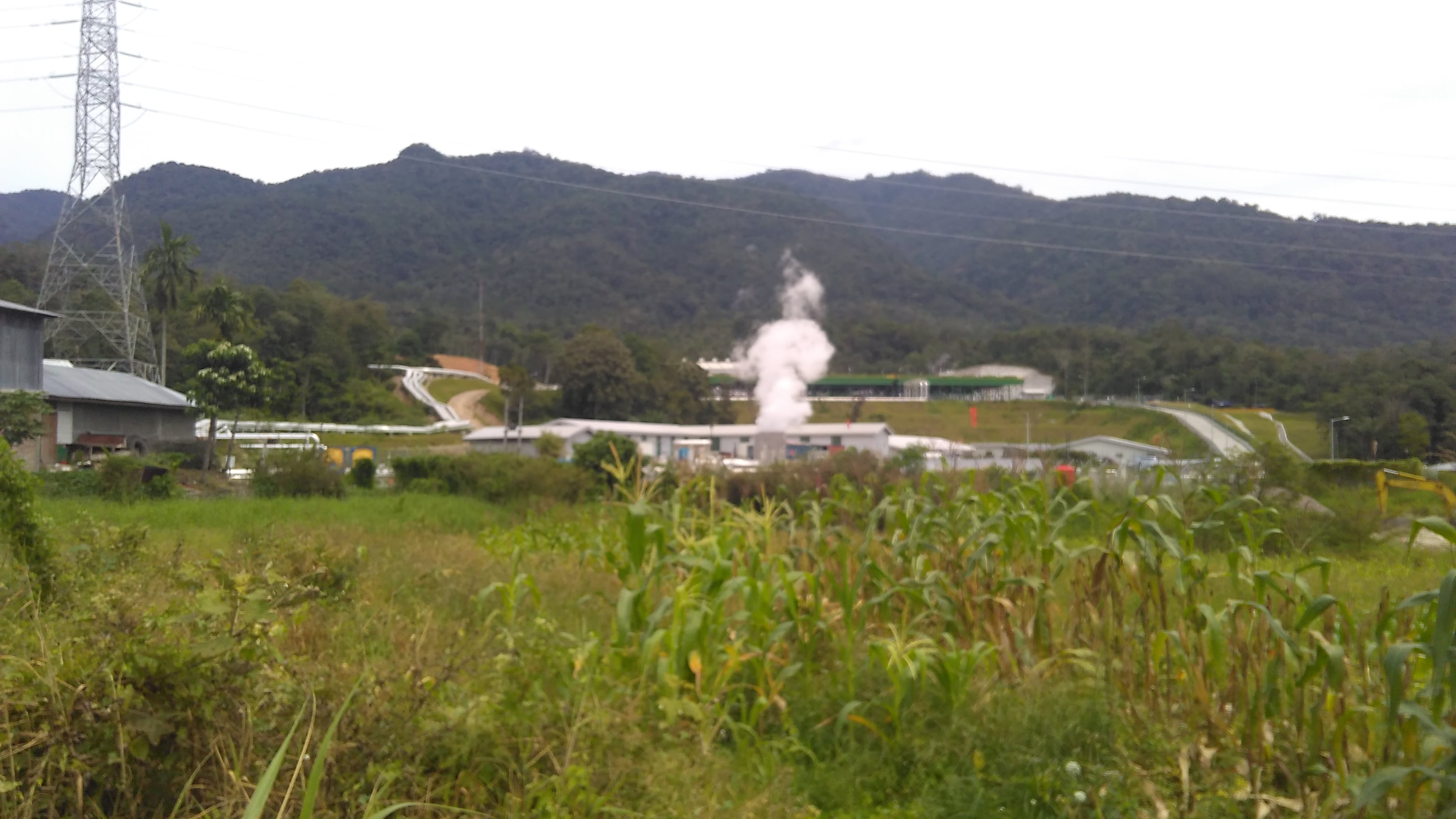 Lokasi Pembangkit Listrik Tenaga Panas Bumi Sarulla Operation Limited di Kabupaten Tapanuli Utara, Sumatra Utara 