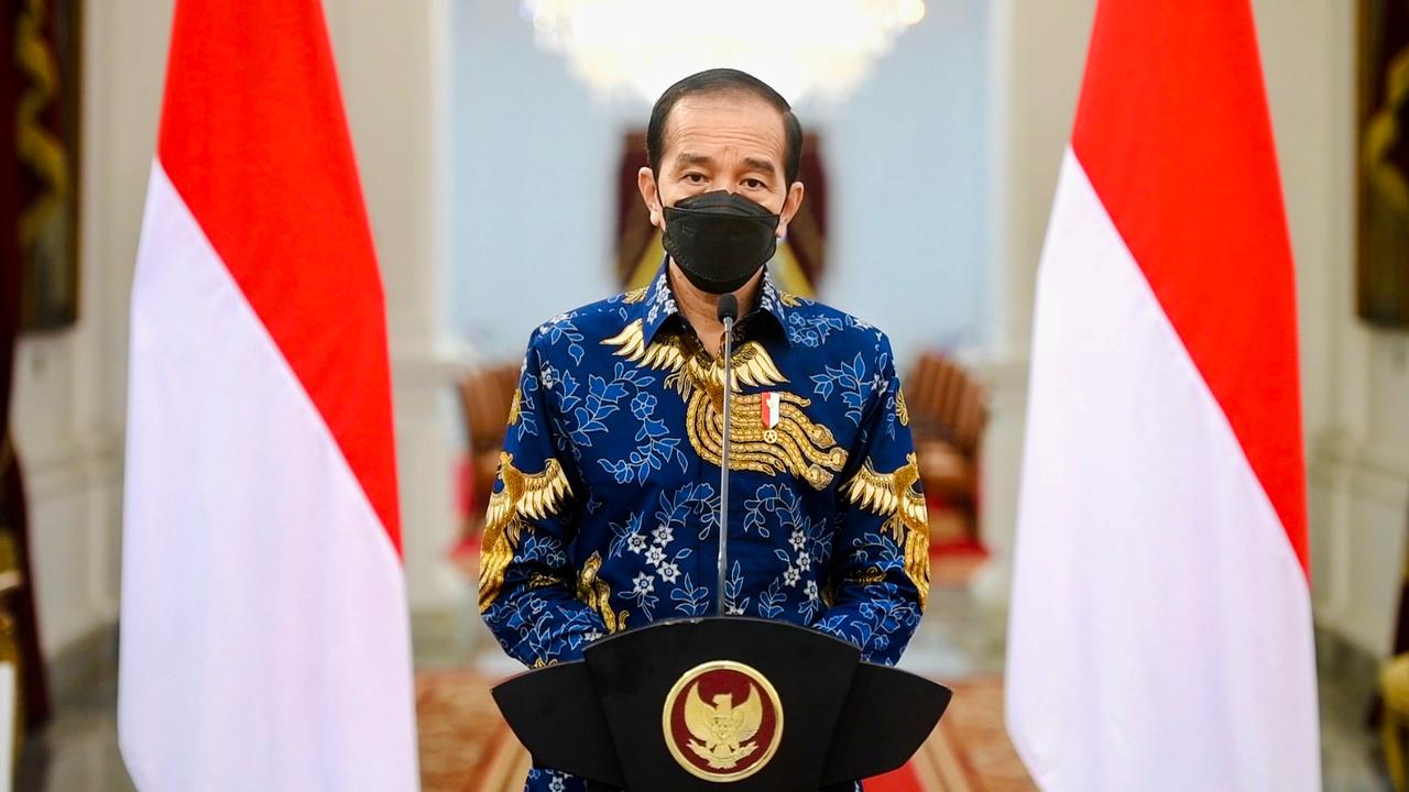 Presiden Joko Widodo mengumumkan kebijakan PPKM Darurat, Kamis (1/7).