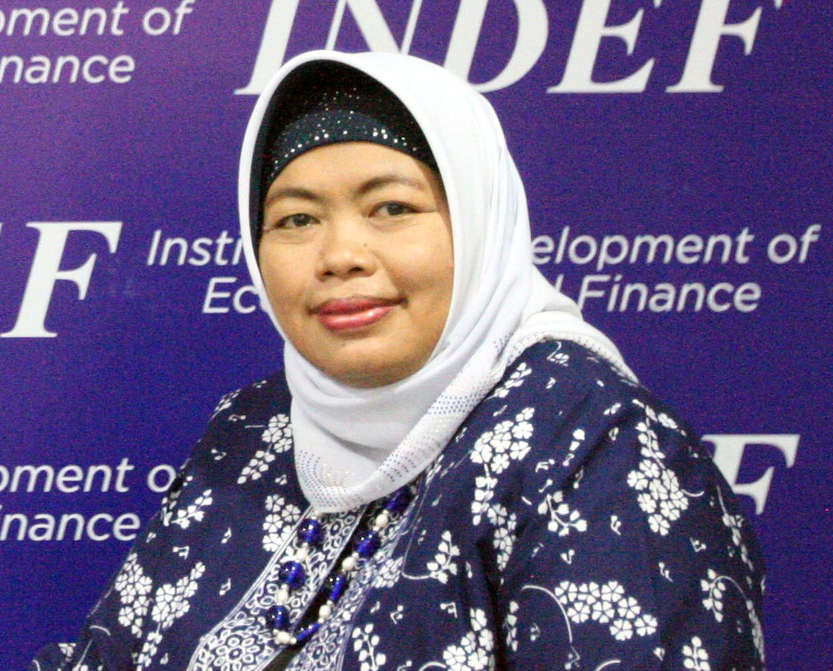 Ekonom Institute for Development of Economics and Finance (INDEF) Enny Sri Hartati 