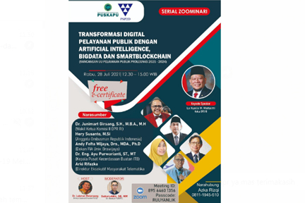 Dorong Transformasi Data ke Digital, Junimart : DPD RI Harus Desak Baleg Bahas RUU Pelayanan Publik