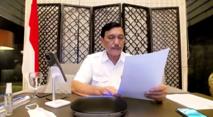 menteri Koordinator Martim dan Investasi Luhut Pandjaitan