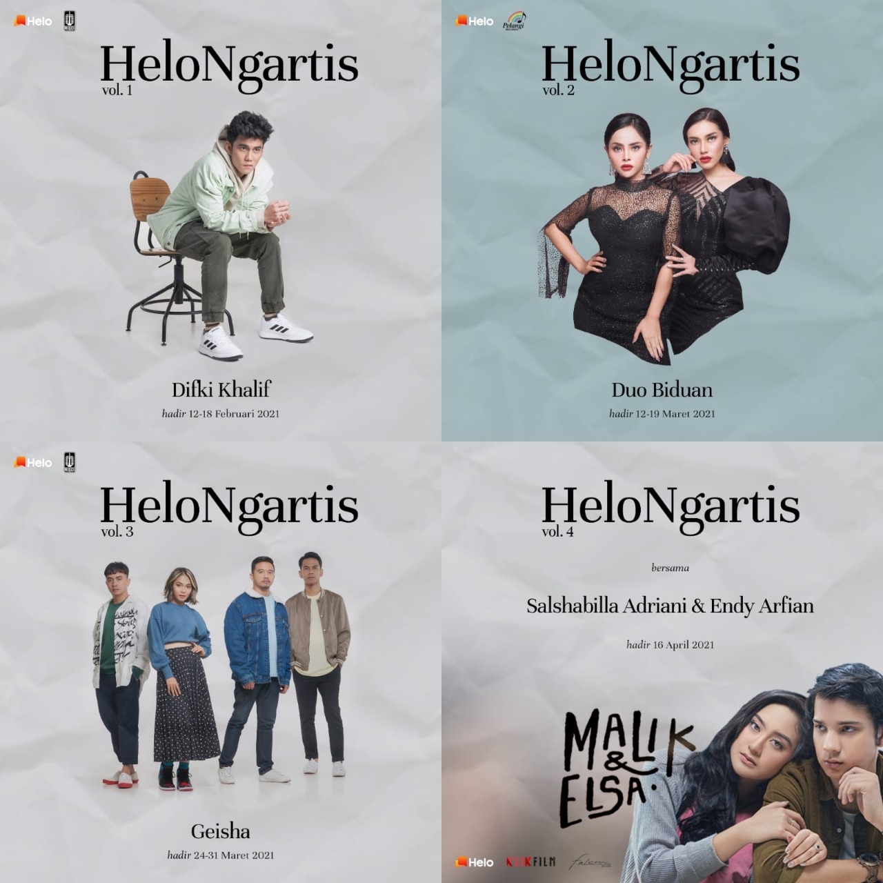 Salah satu fitur di aplkasi HELO