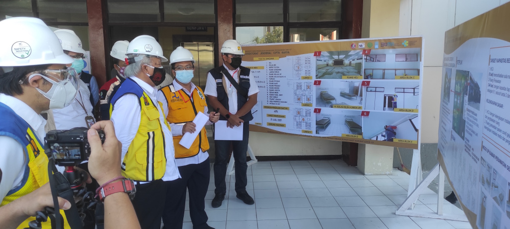 Menteri PUPR kunjungi RSD Asrama Haji Donohudan Boyolali