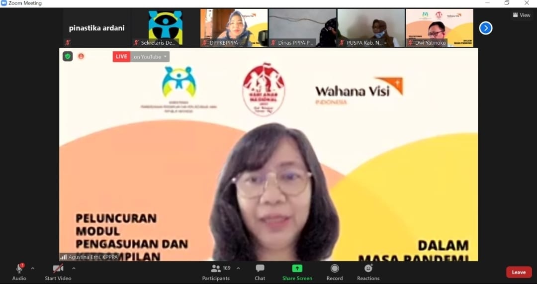 Deputi Bidang Pemenuhan Hak Anak Kemen PPPA, Agustina Erni.