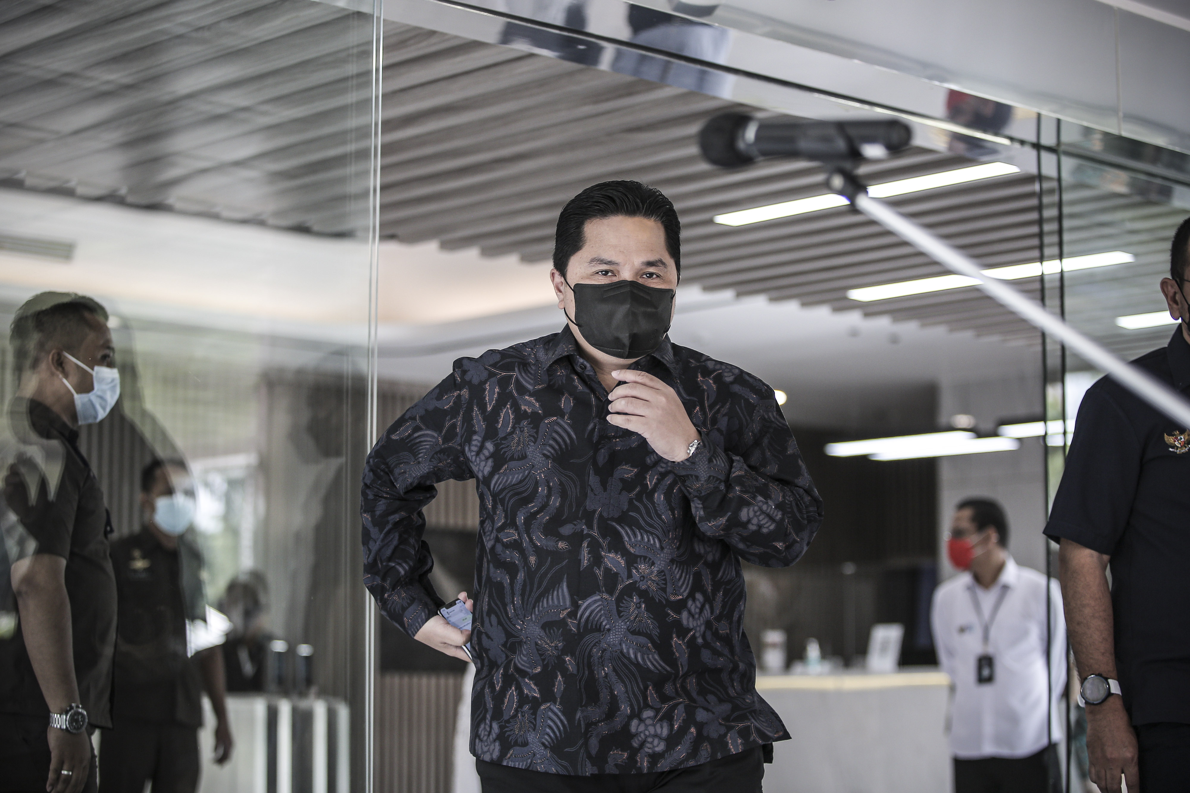 Erick Thohir Pastikan BUMN Mampu Jamin Pasokan Oksigen dan Obat