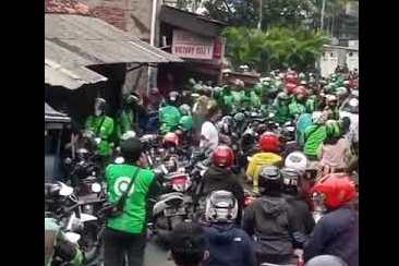 Bentrok di Sawah Besar, Kelompok Ojol dan Mata Elang Saling Lapor