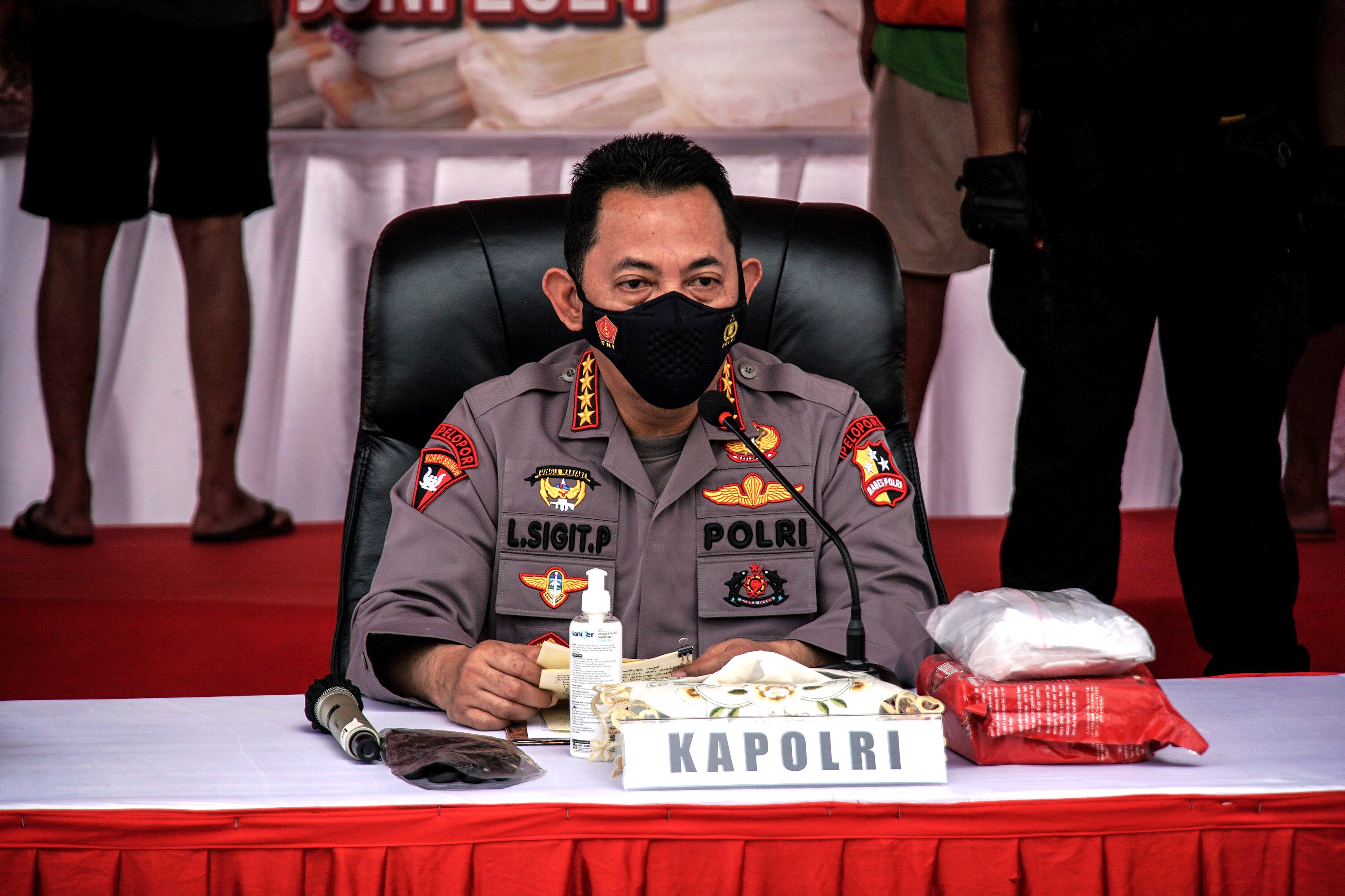 Kapolri Jenderal Pol Listyo Sigit Prabowo.