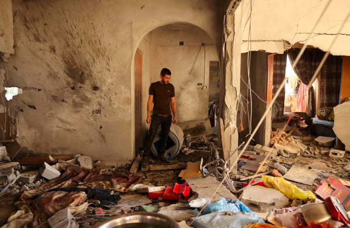 Israel Serang Gaza Balas Balon Pembakar dari Palestina