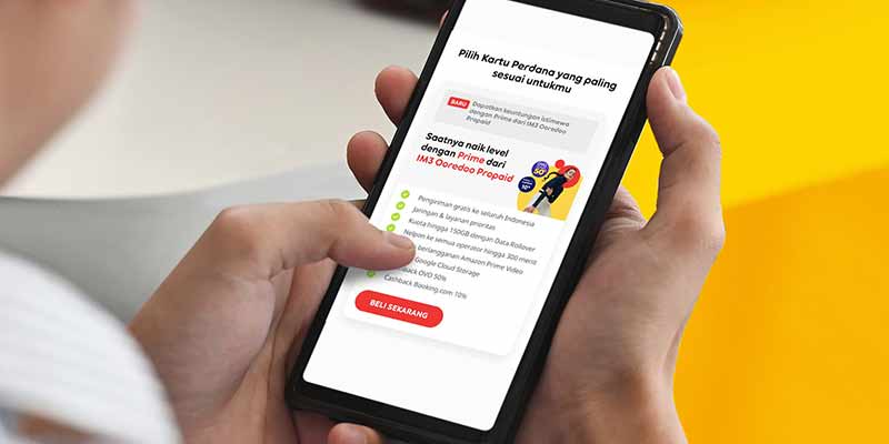 Prime dari IM3 Ooredoo Propaid.