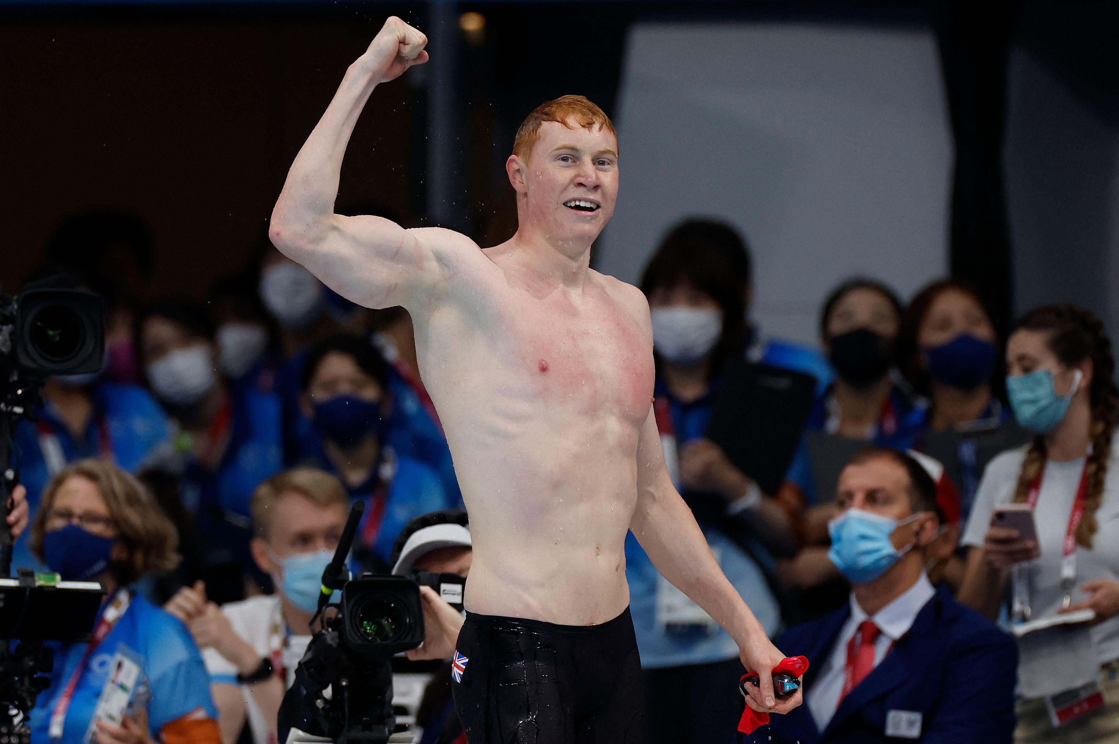 Perenang Inggris Tom Dean