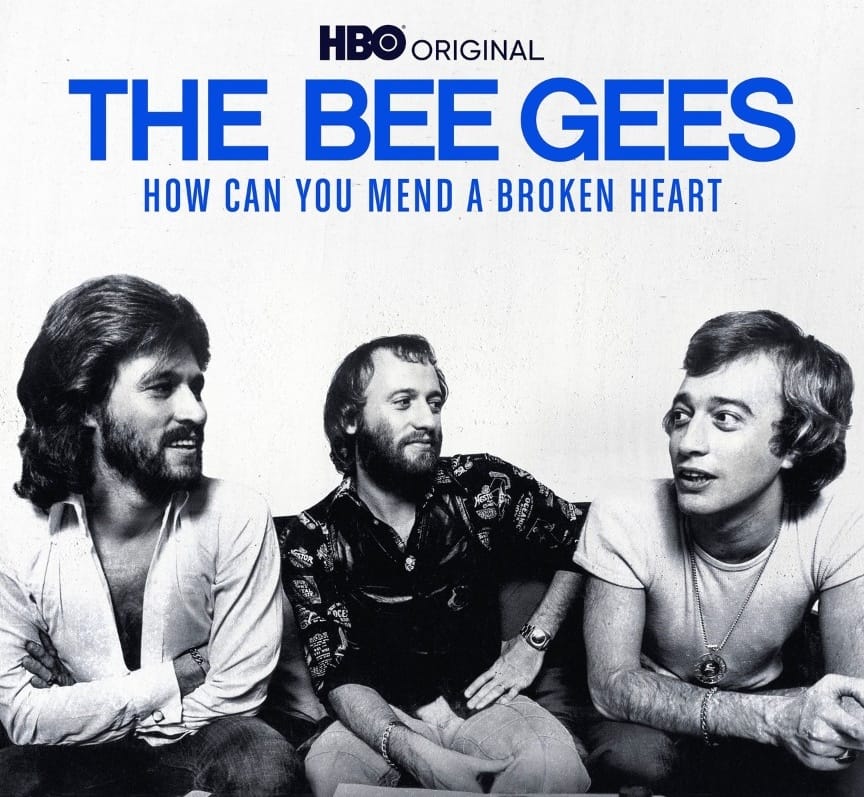 Poster dokumentere The Bee Gees: How Can You Mend a Broken Heart.