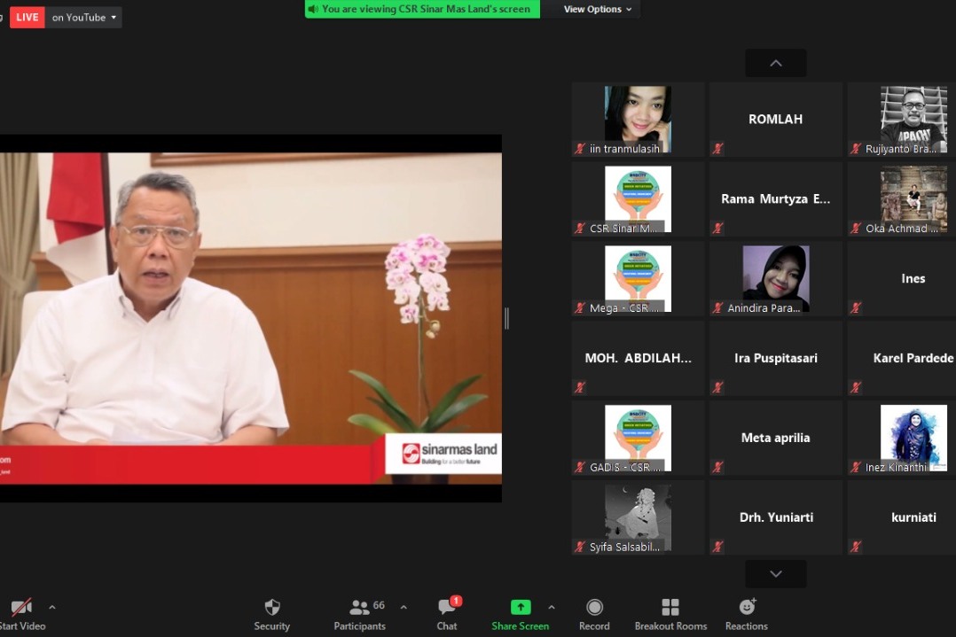 Acara puncak Festival Hijau BSD.