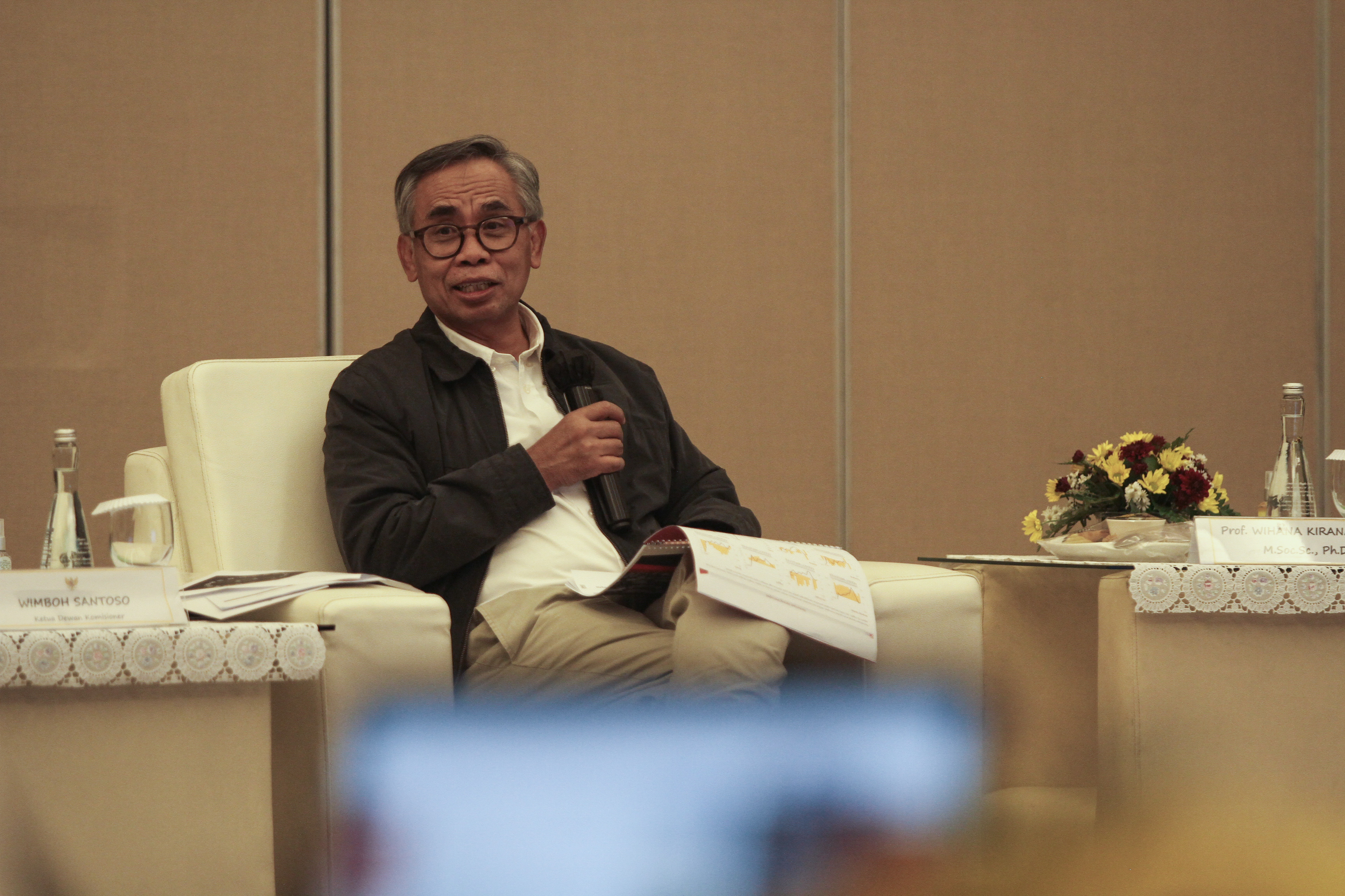 Ketua Dewan Komisioner OJK Wimboh Santoso 