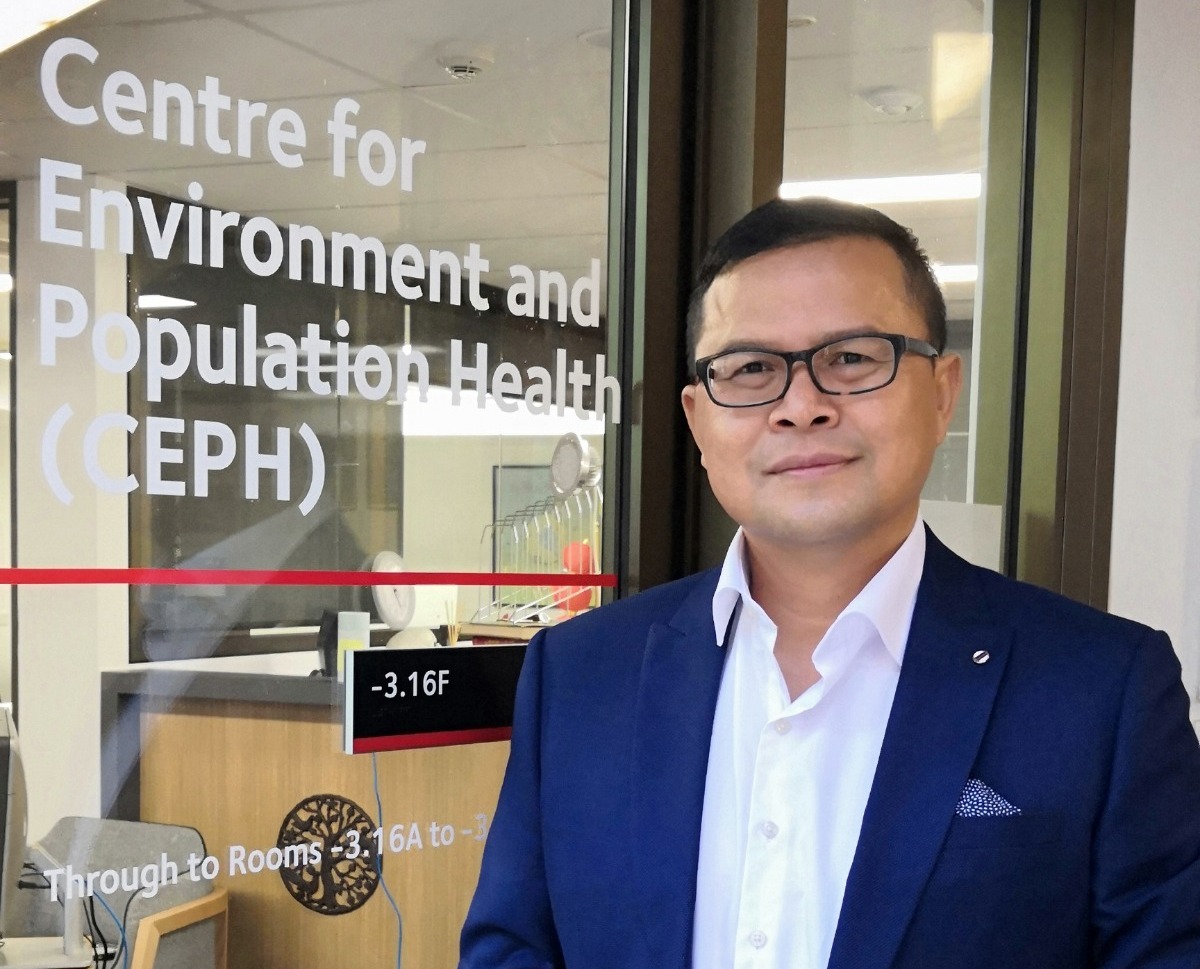 Epidemiolog dari Griffith University Australia Dicky Budiman. 