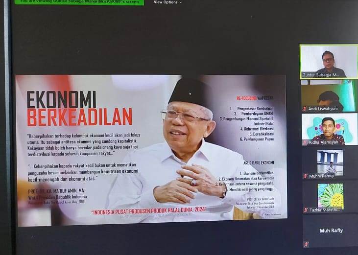 Webinar Kewirausahaan diselenggarakan Universitas Muhammadiyah Sinjai, Sulawesi Selatan, secara daring.