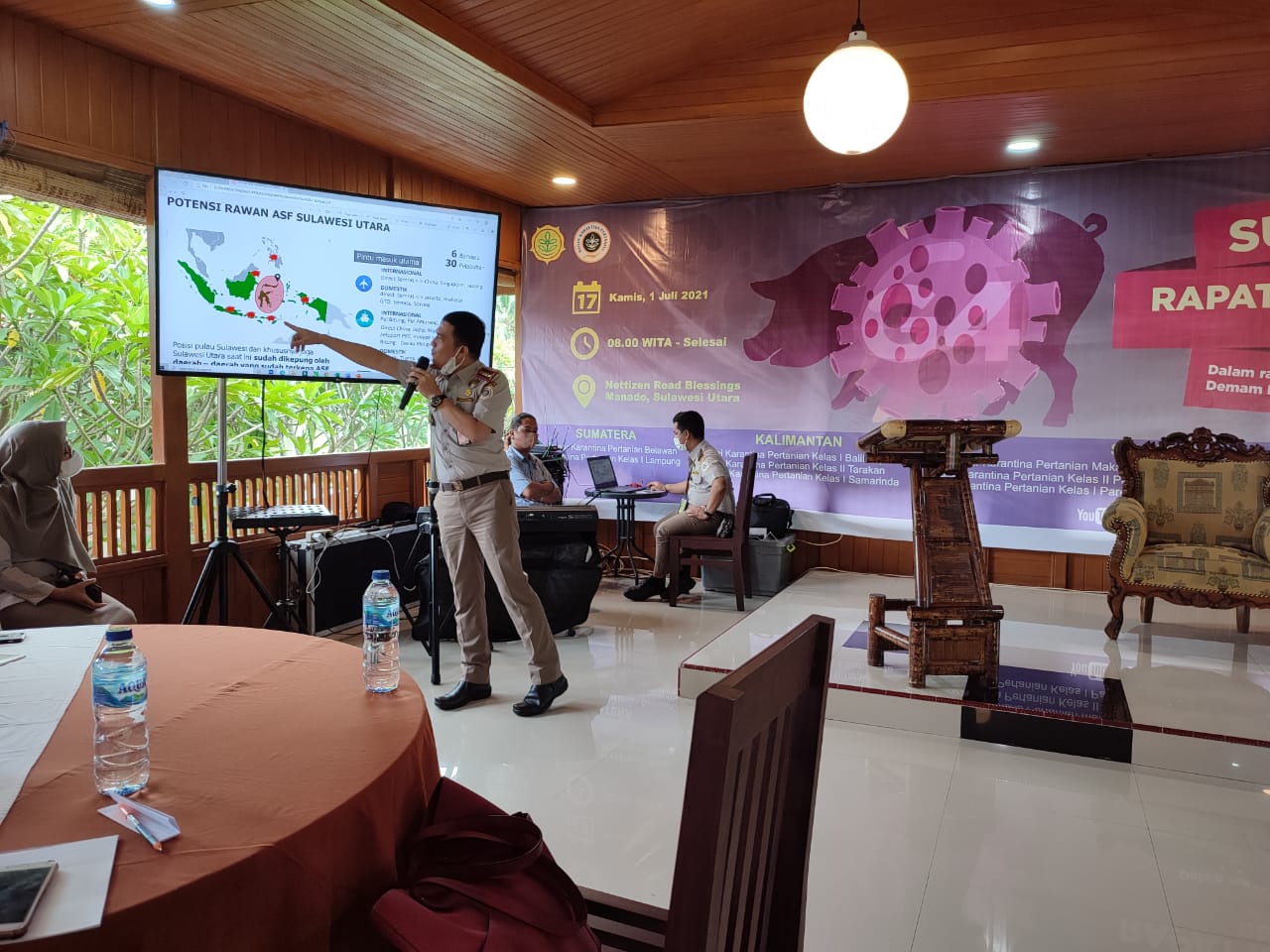 Jadi Komoditas Unggulan, Kementan Imbau Sulut Waspada ASF