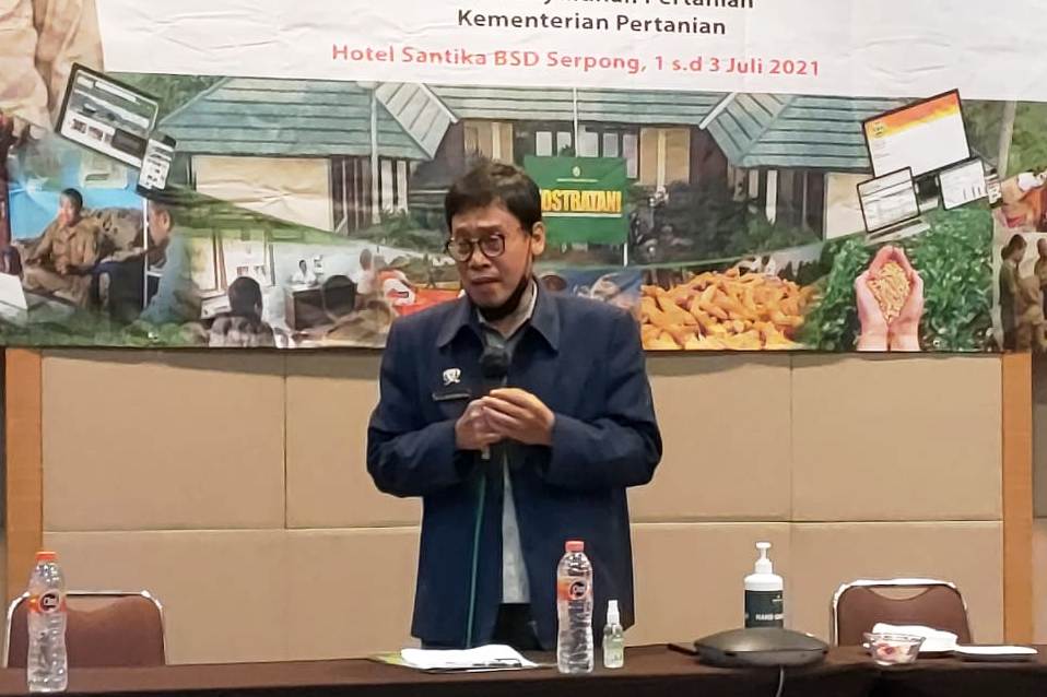 Kepala Badan Penyuluhan dan Pengembangan SDM Pertanian (BPPSDMP) Kementan, Dedi Nursyamsi.