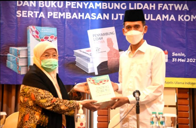 Pertemuan terakhir KH Asrorun Niam dengan Prof Huzaemah pada 31 Mei 2021 lalu.