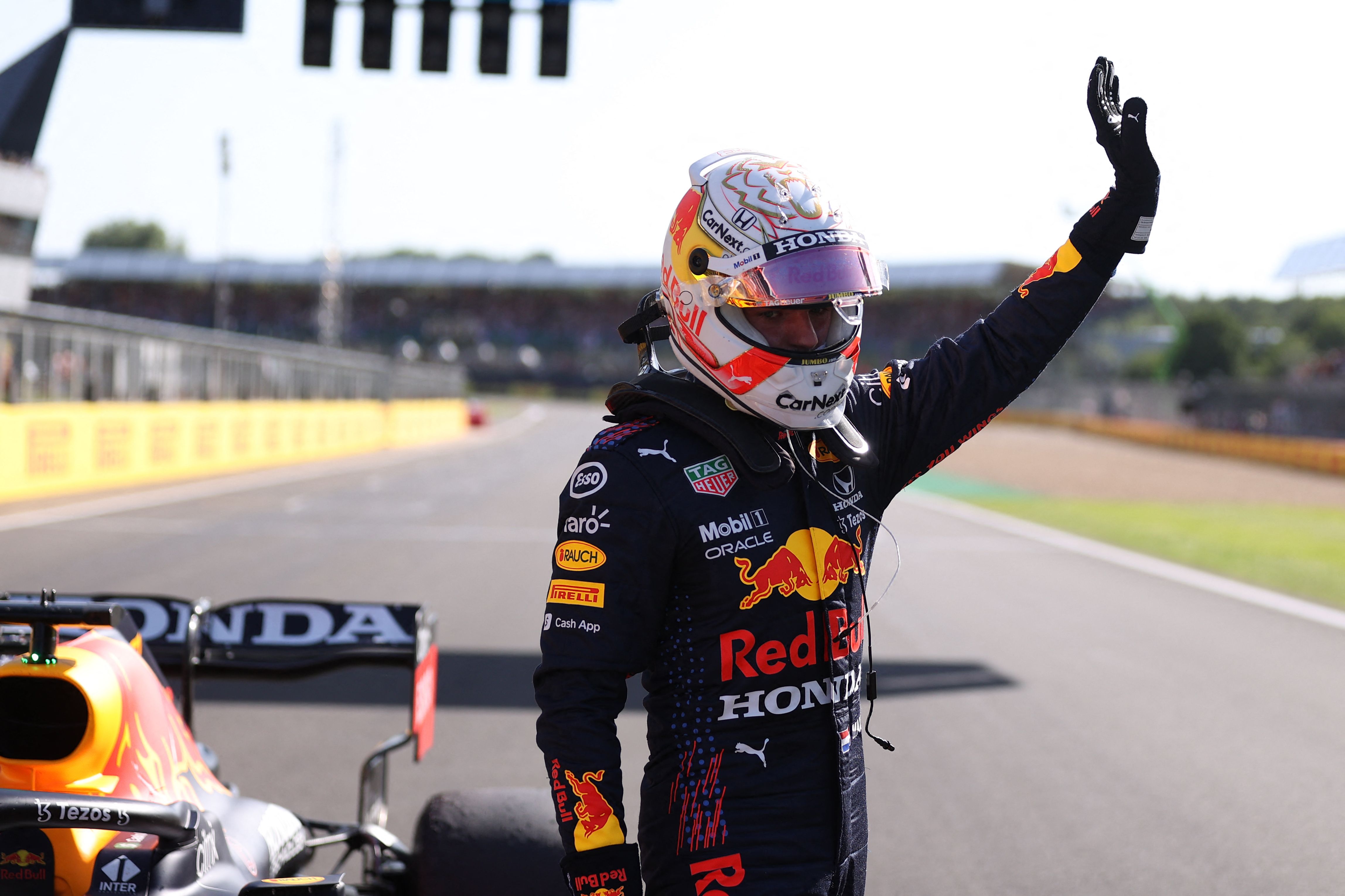 Pembalap tim Red Bull Max Verstappen 