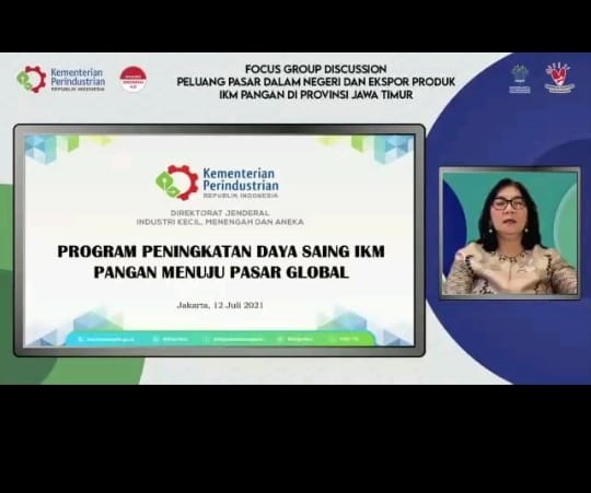 Dirjen Industri Kecil Menengah dan Aneka Kementerian Perindustrian  Gati Wibawaningsih 