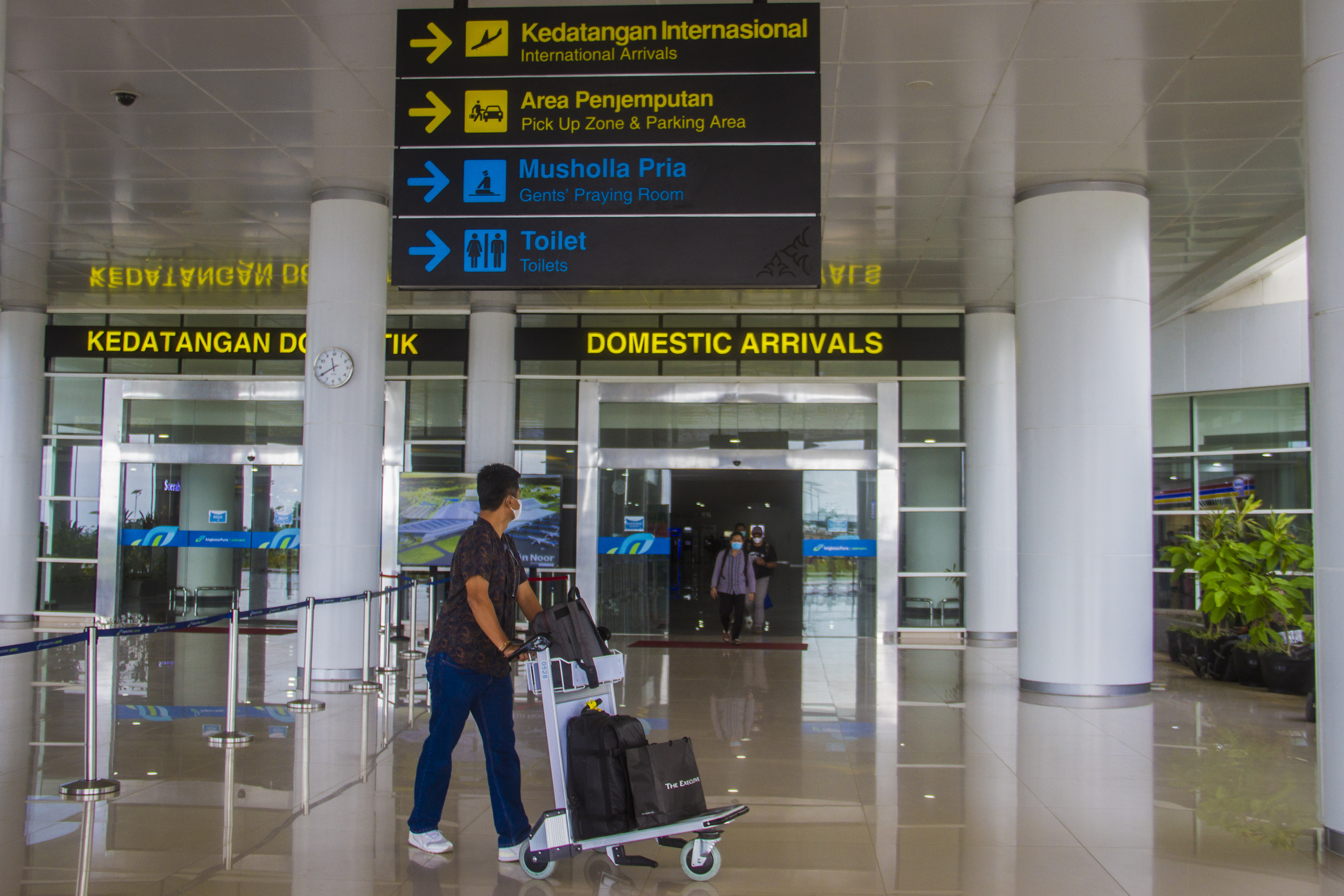 Terminal kedatangan Bandara Syamsuddin Noor, Kalimantan Selatan