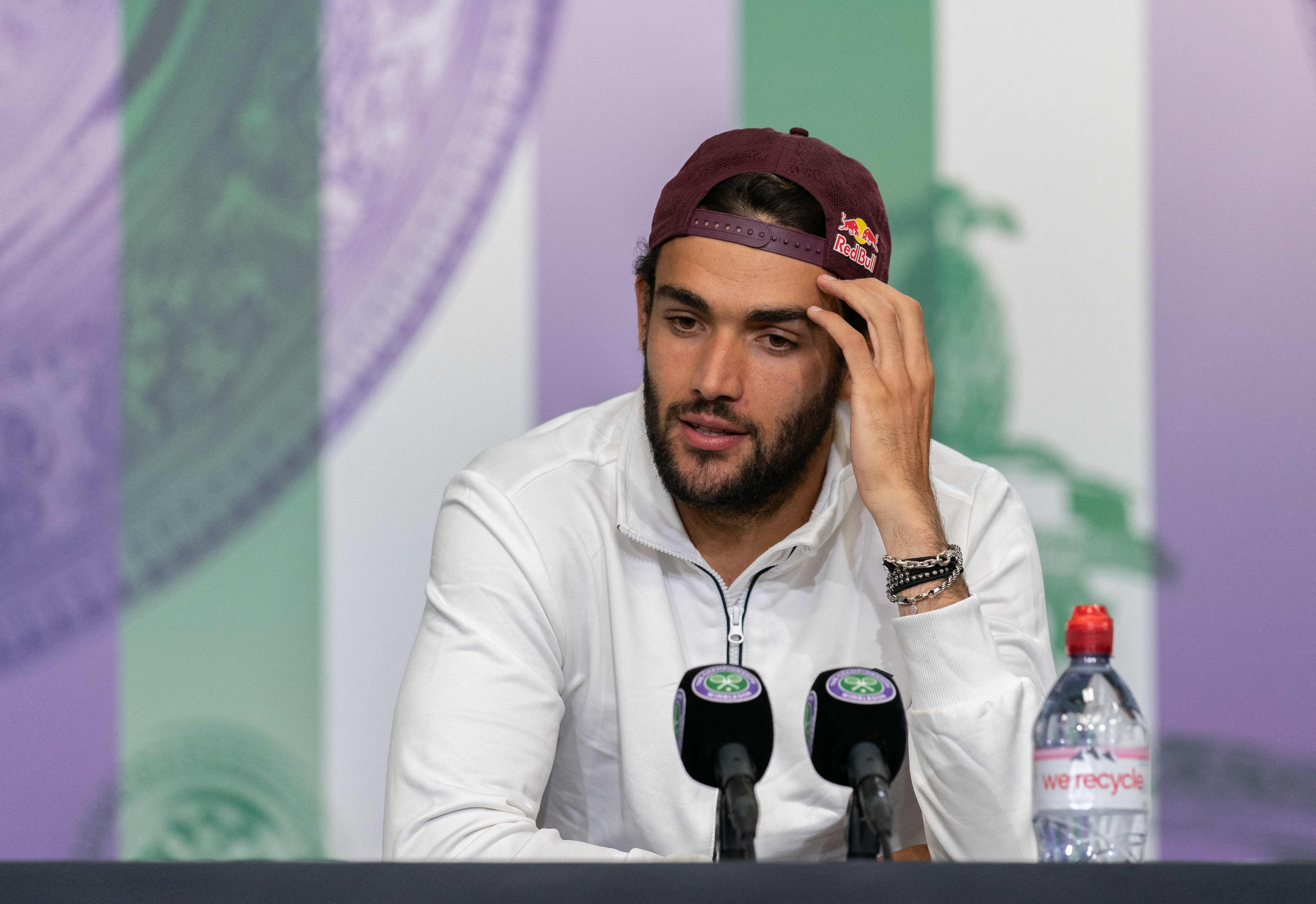 Cedera, Berrettini Batal Tampil di Olimpiade