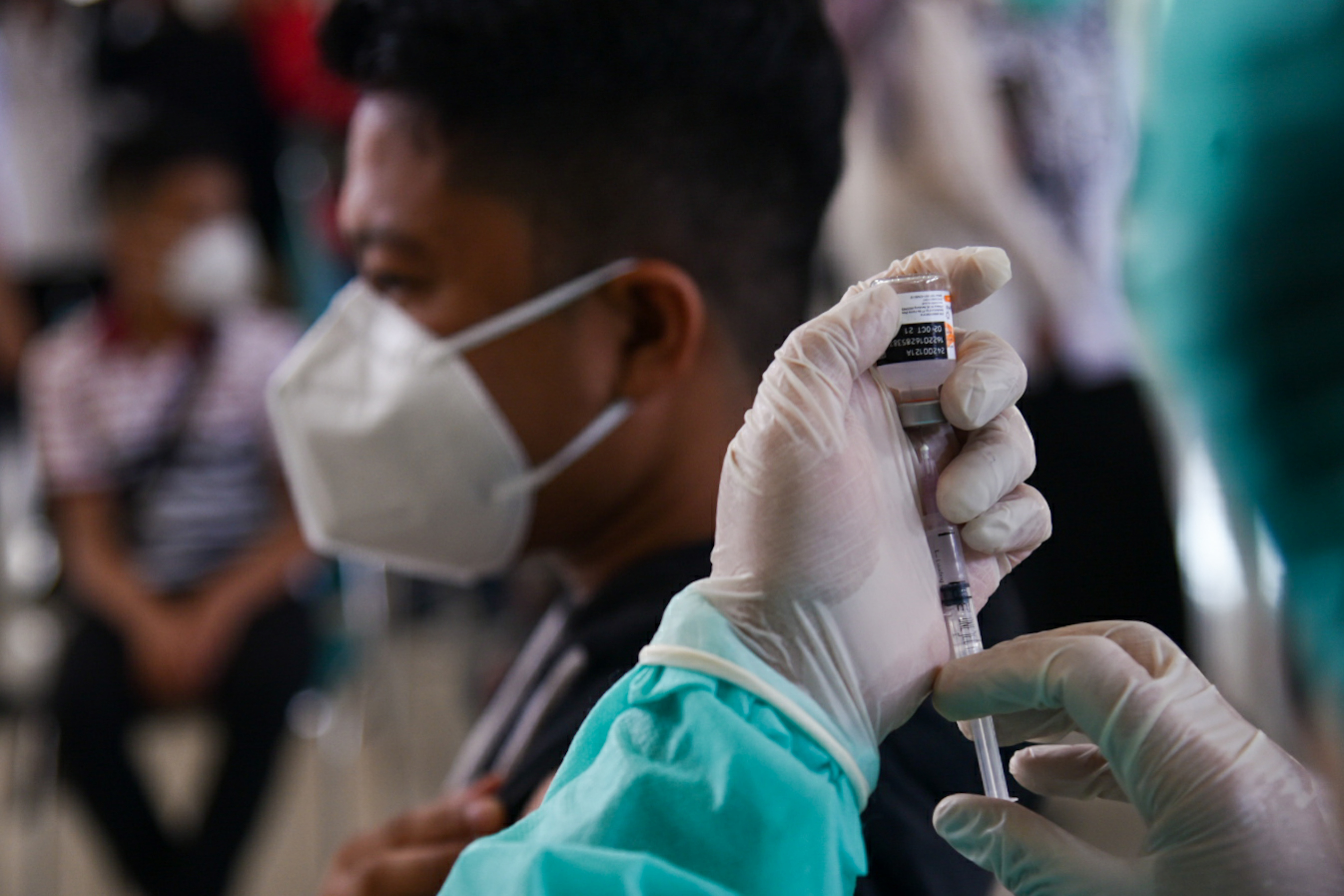 Vaksinasi di Sumatra Utara