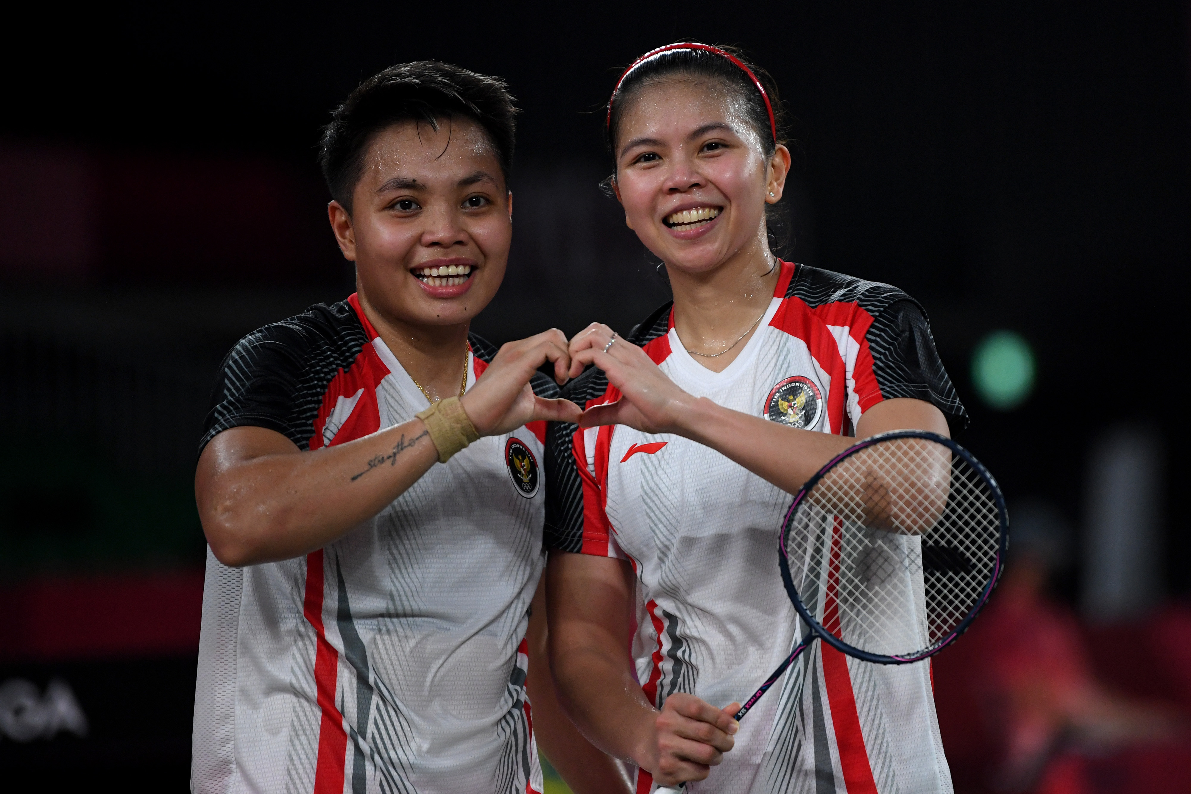 Ganda Putri Indonesia Greysia Pollii/Apriyani Rahayu