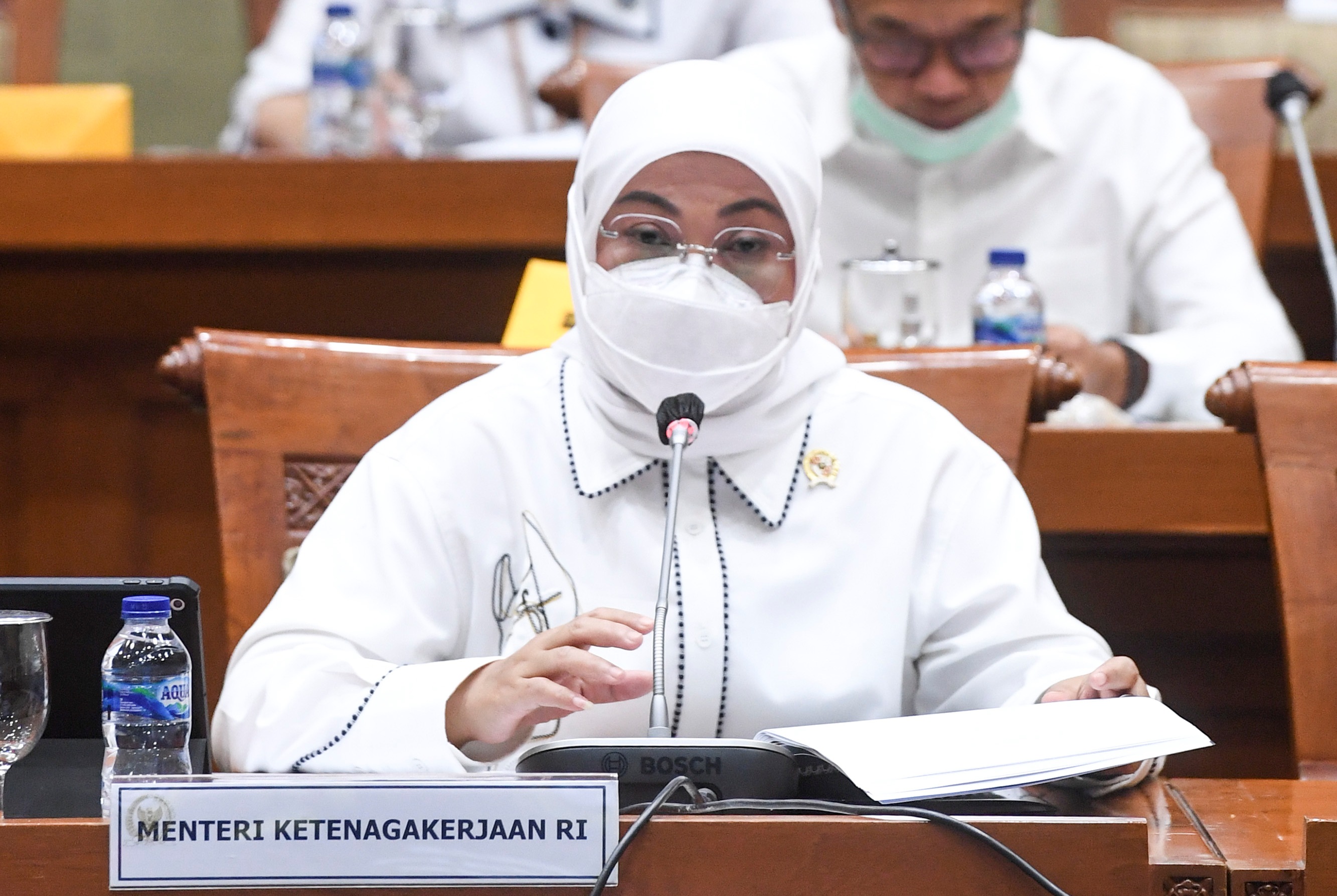 Menteri Ketenagakerjaan Ida Fauziah. 