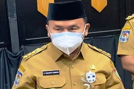 Gubernur Kalimantan Tengah H Sugianto Sabran.