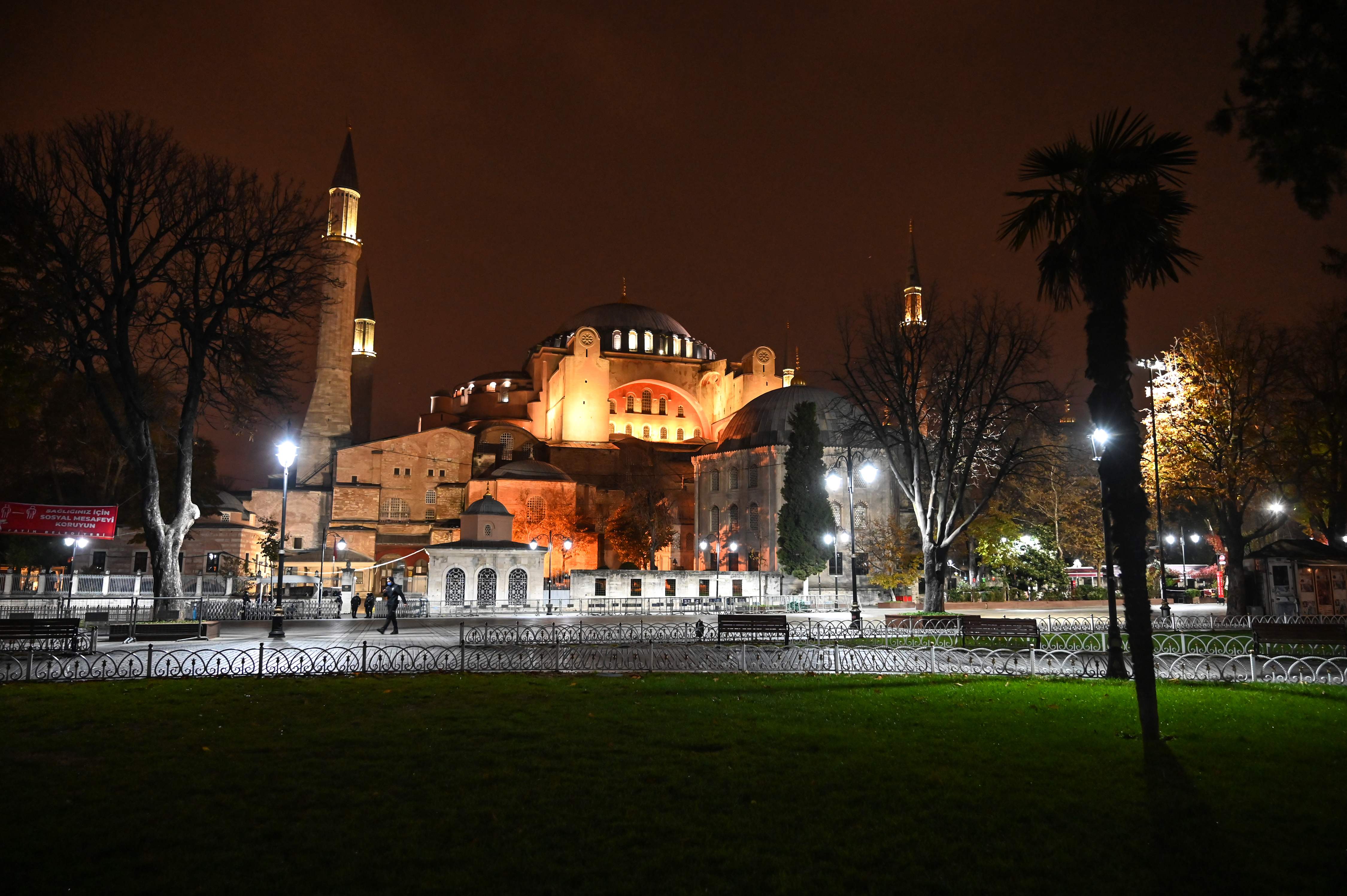 Masjid Hagia Sophia di Istanbul, Turki