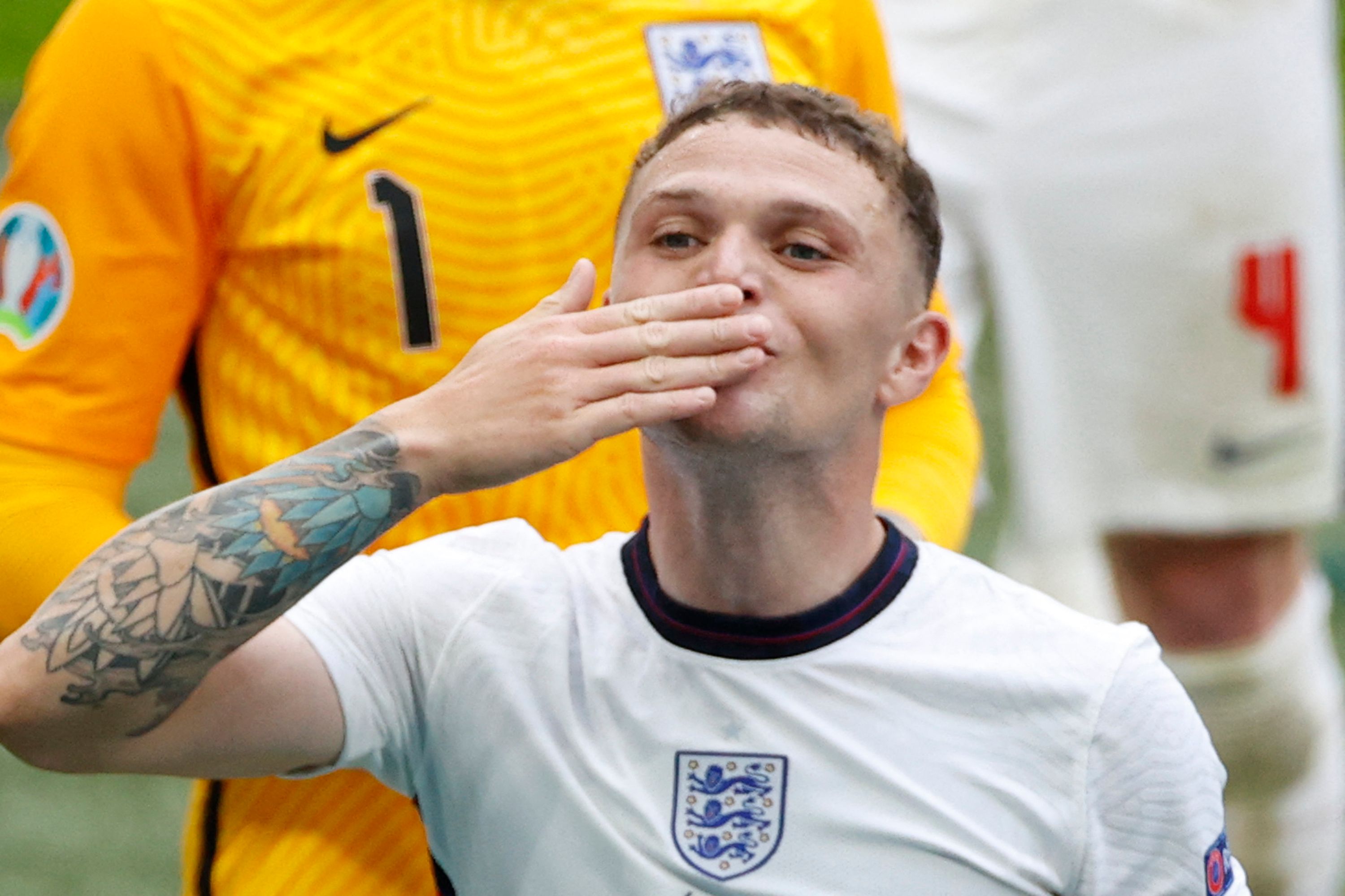 Bek timnas Inggris Kieran Trippier