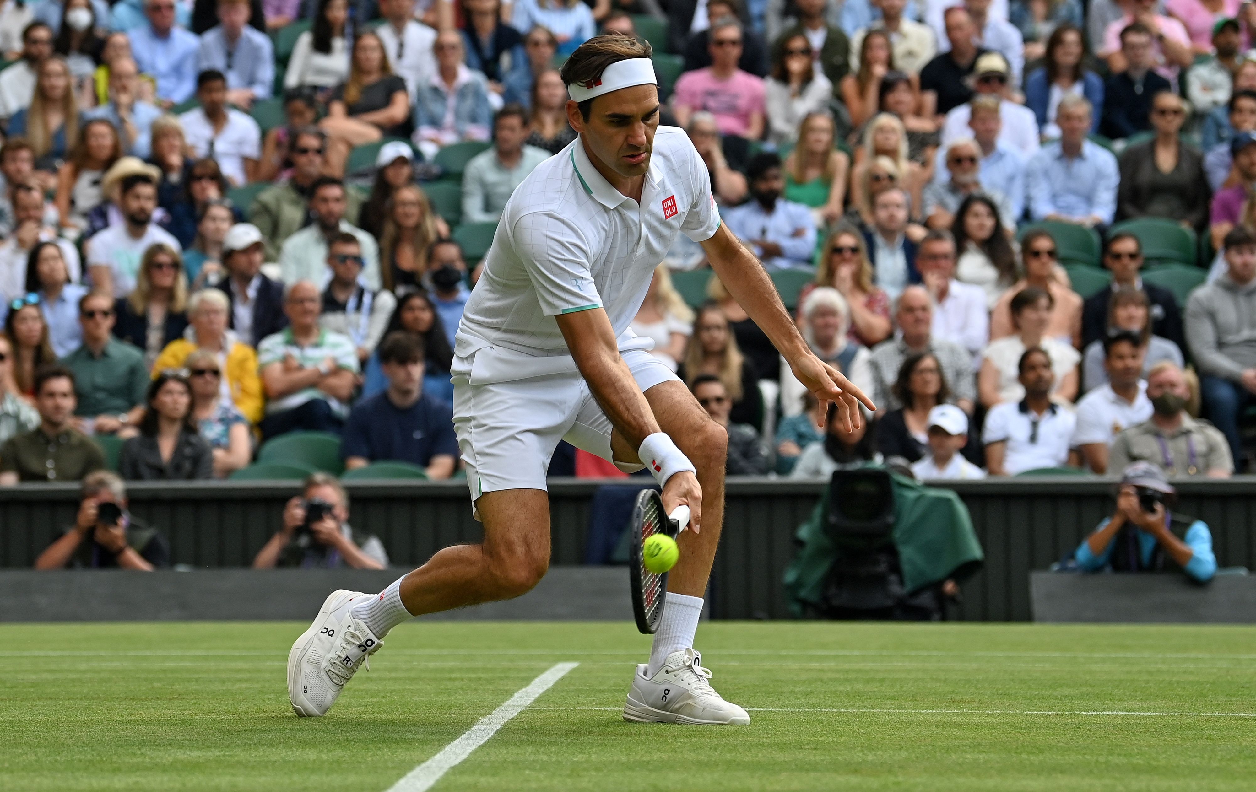 Petenis Swiss Roger Federer