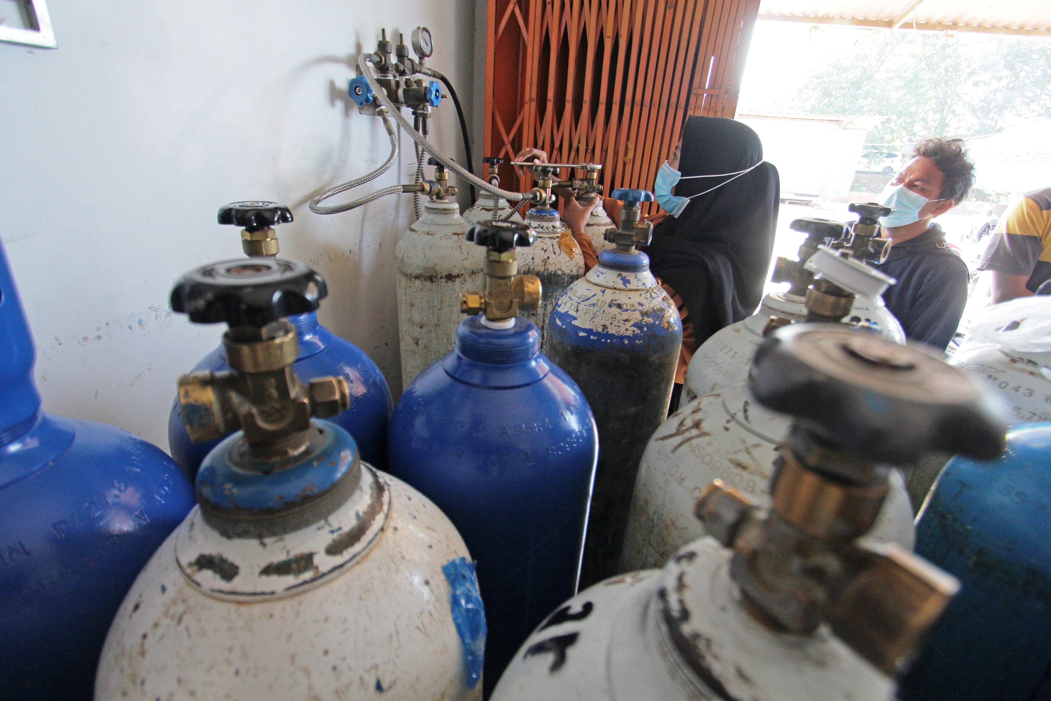 Pemprov Sumsel Pastikan Gas Oksigen Aman