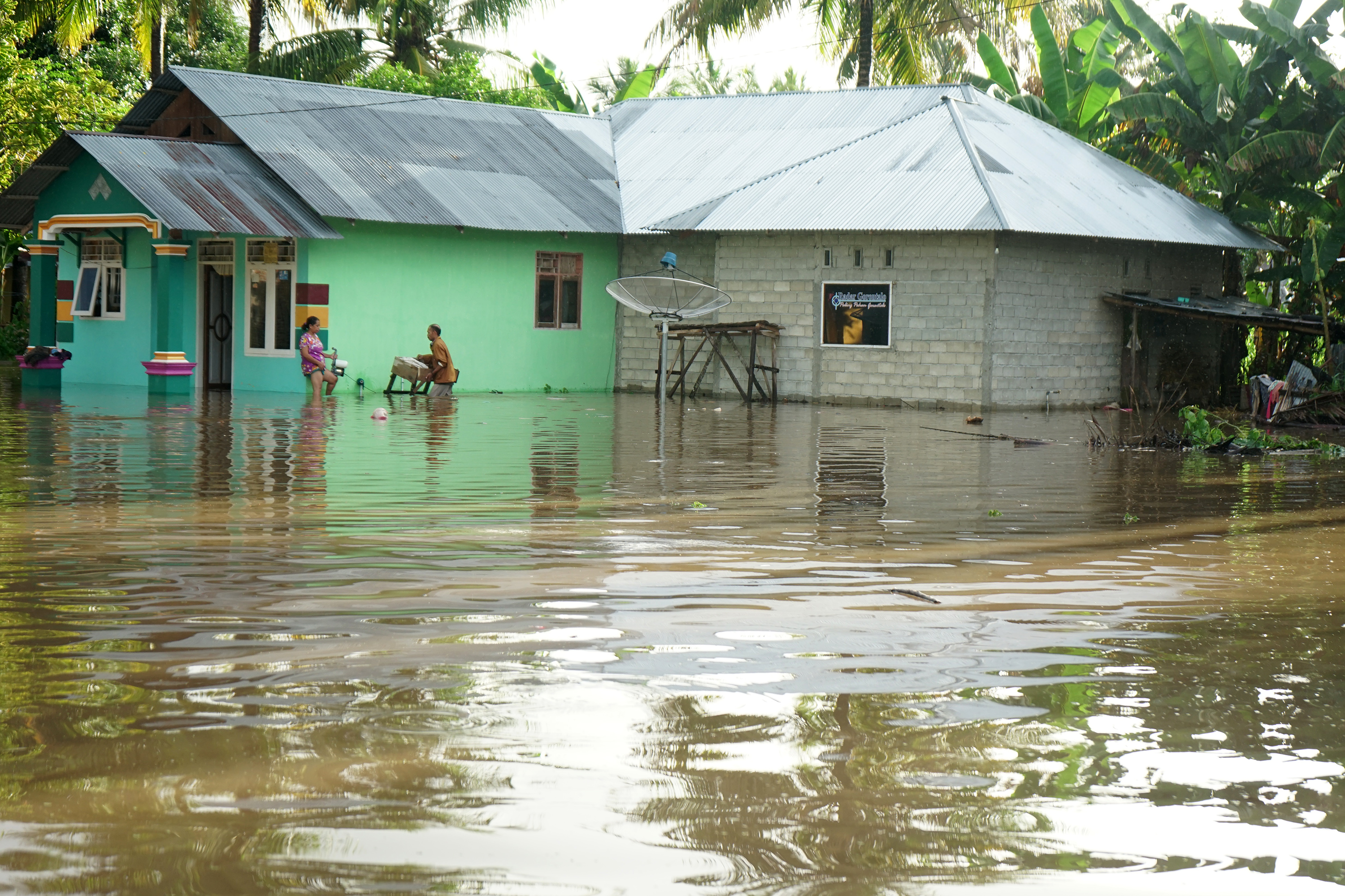 Banjir Hingga 1 Meter Landa Dua Kecamatan di Pohuwato, Gorontalo